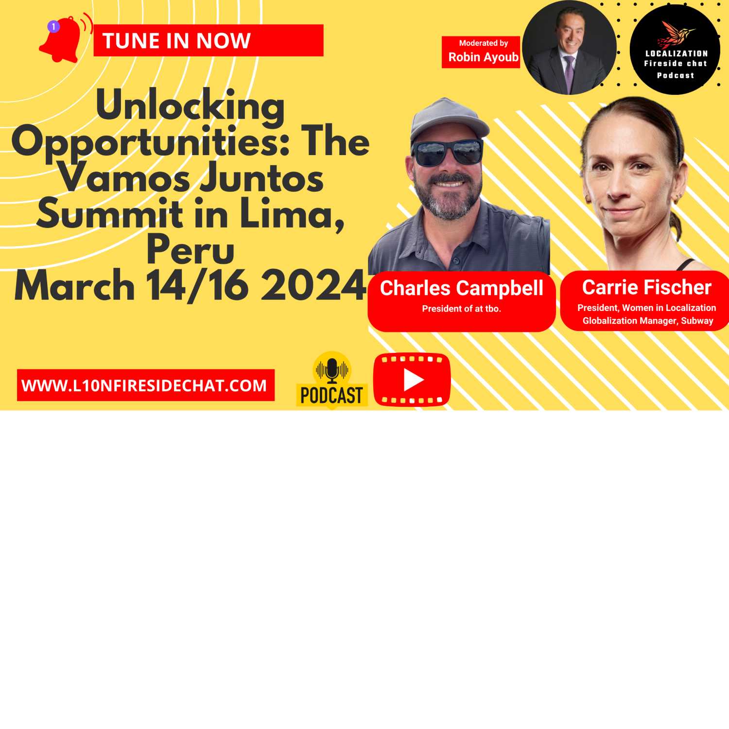 Vamos Juntos Summit in Lima Peru March 14/16 24 the importance of in person networking