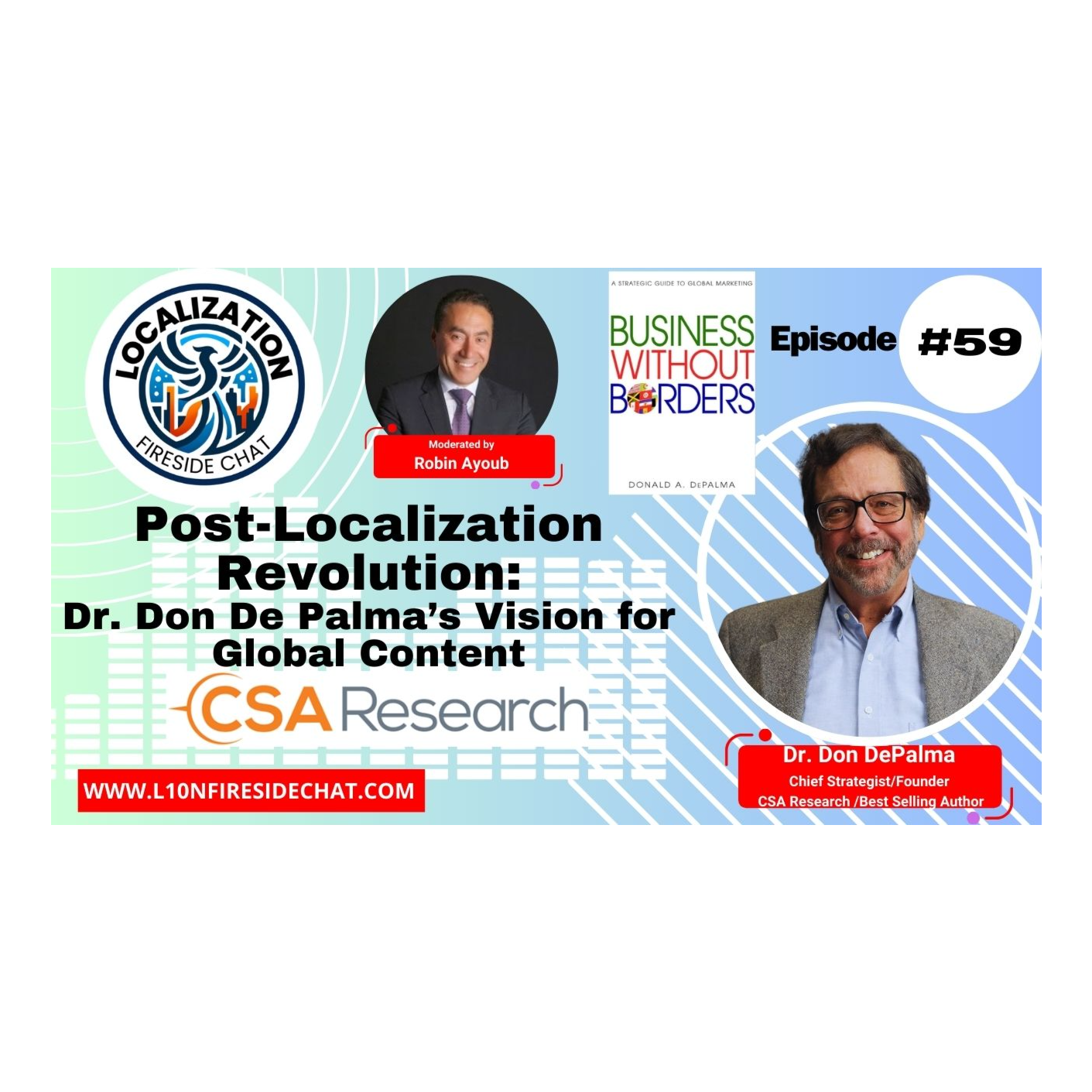 Post-Localization Revolution: Dr. Don DePalma's vision for Global Content