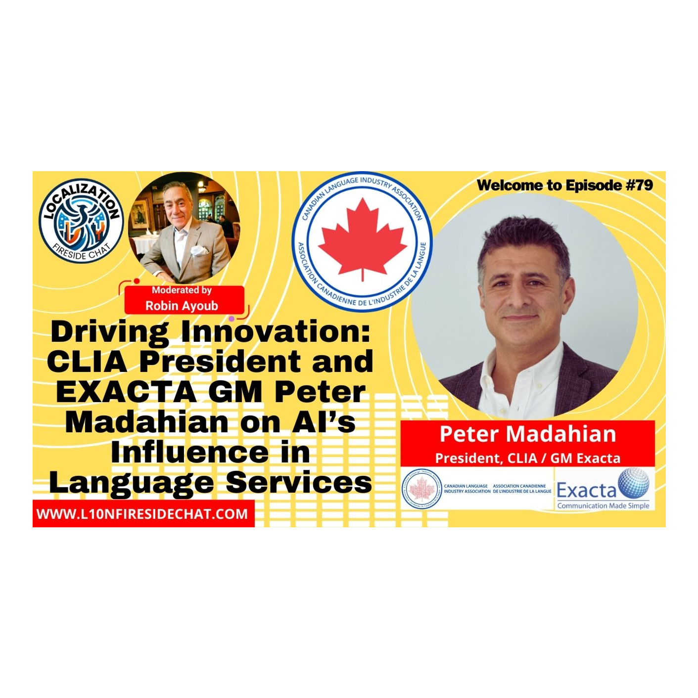 Episode #79 Peter Madahian, CLIA President and EXACTA GM, on AI and the Future of Interpretation