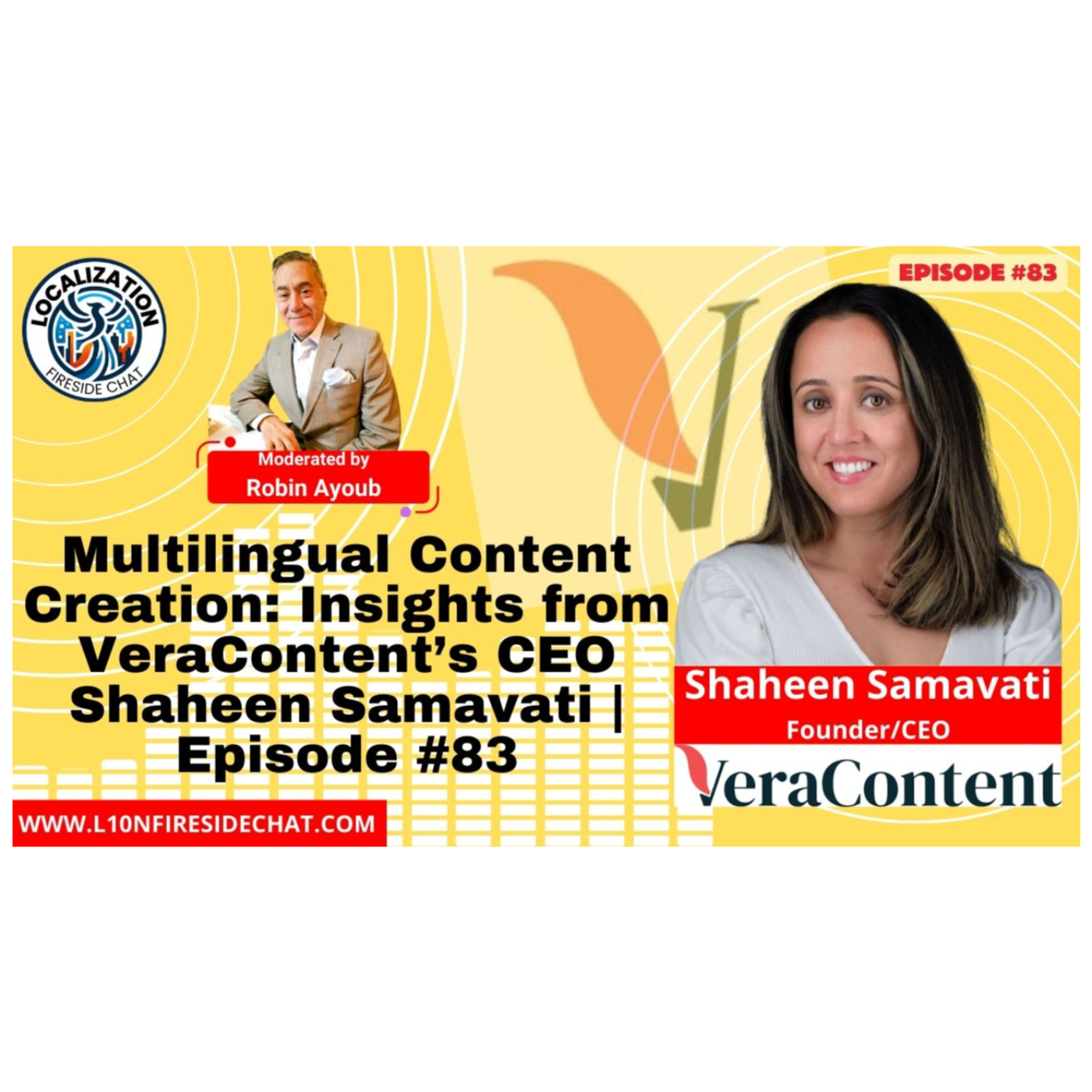 Multilingual Content Creation: Insights from VeraContent’s CEO Shaheen Samavati | Episode #83