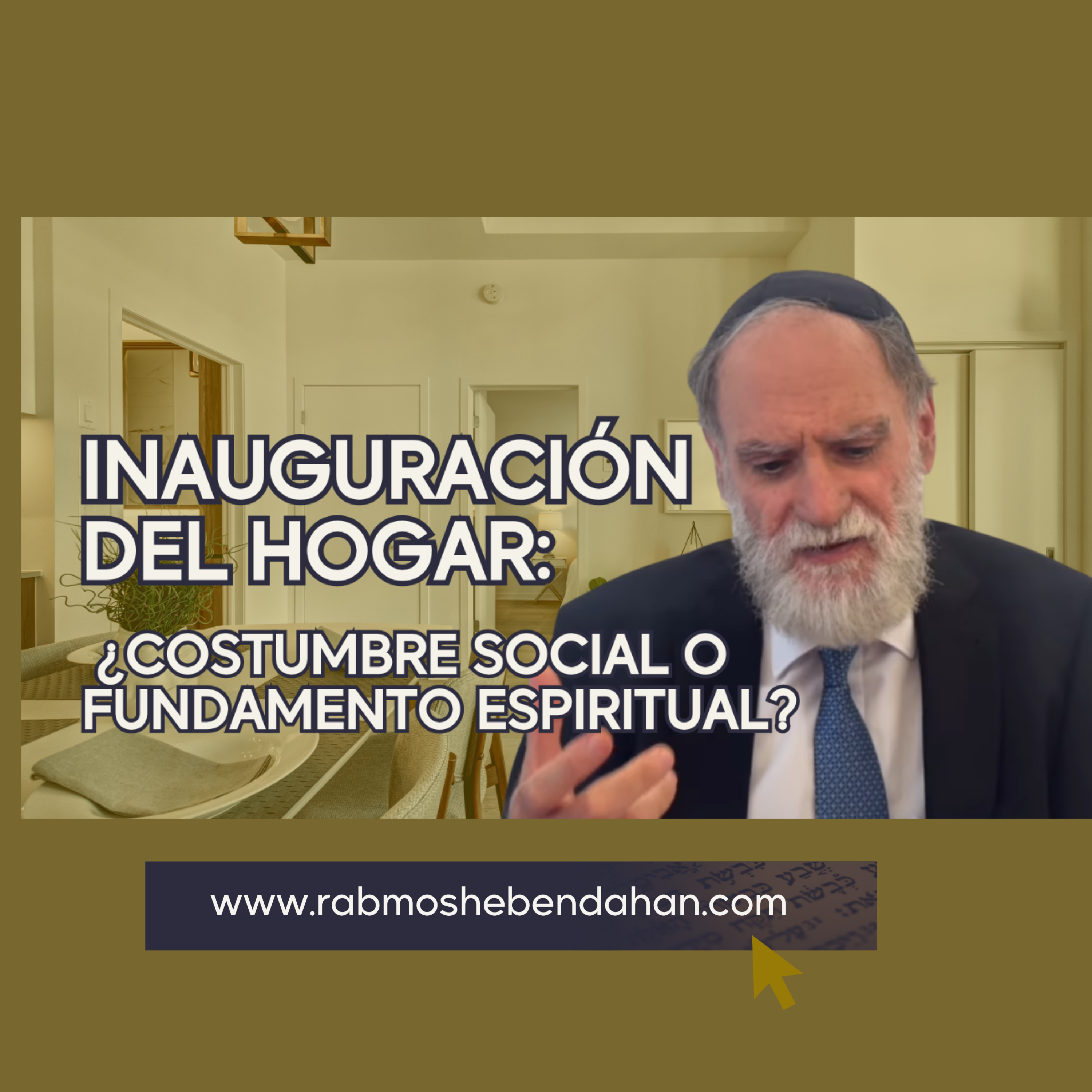 Inauguración del hogar