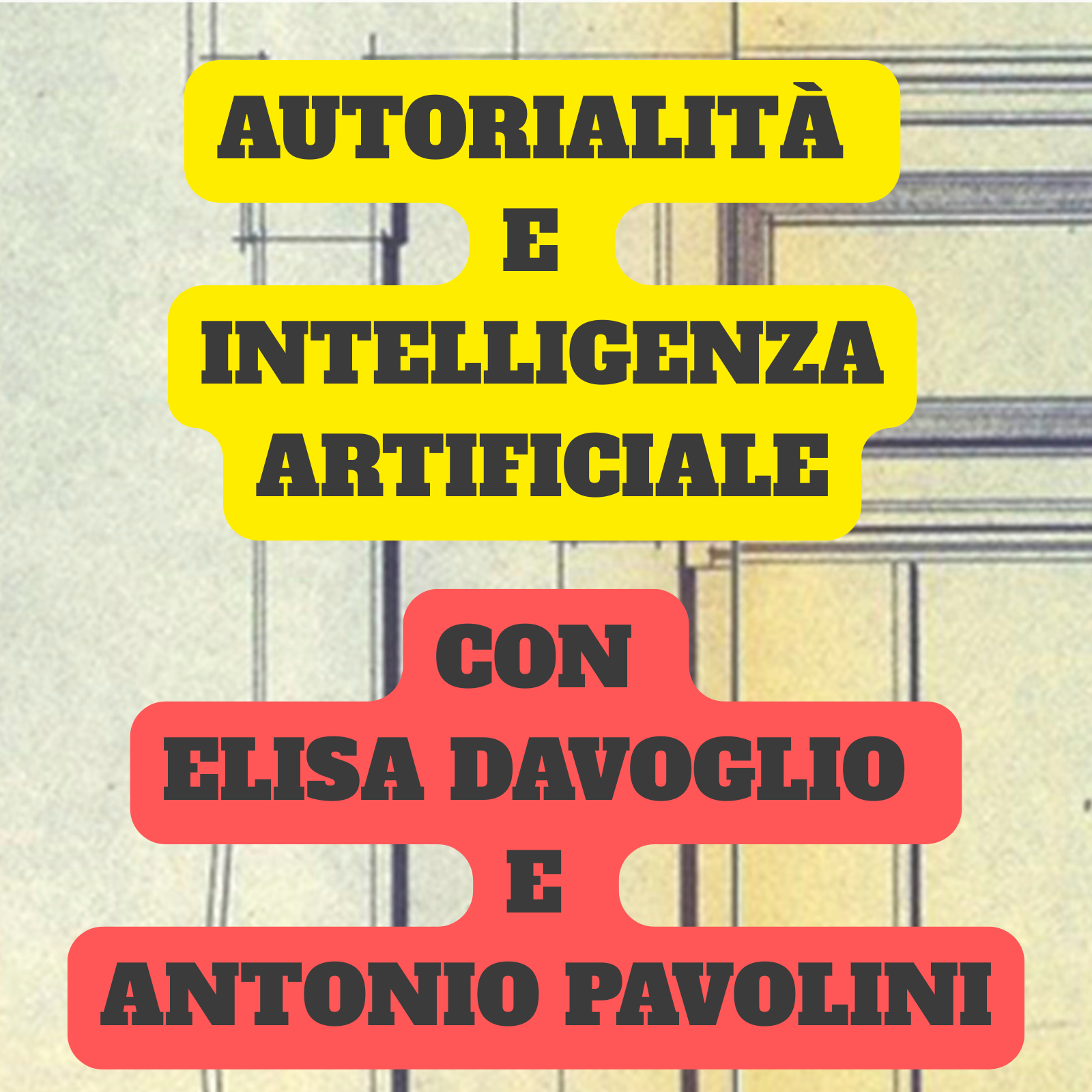 Autorialità e Intelligenza Artificiale - con  Elisa Davoglio e Antonio Pavolini episode artwork
