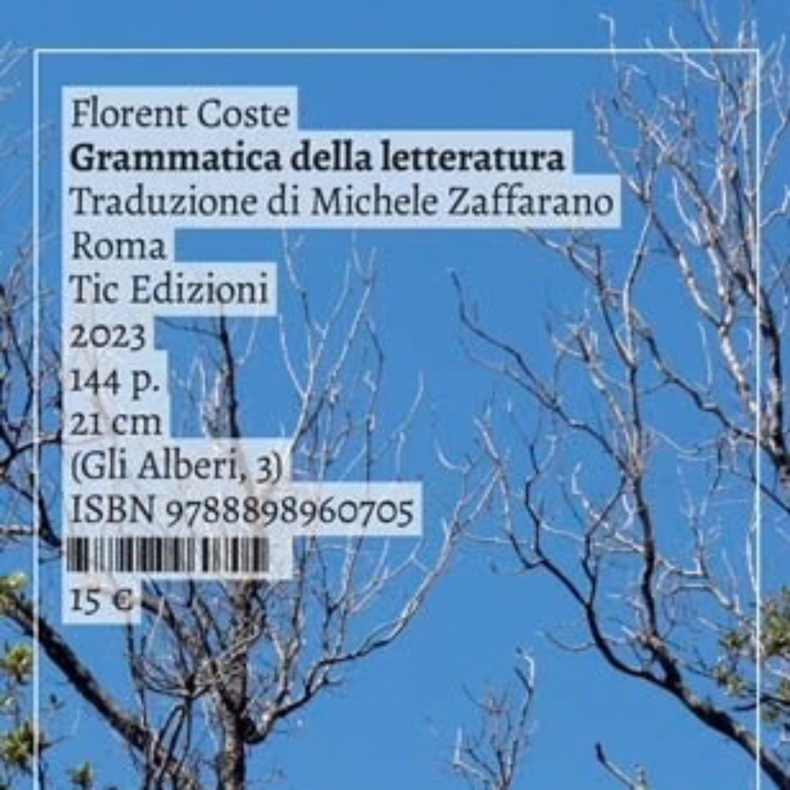 “Grammatica della letteratura”  di Florent Coste episode artwork
