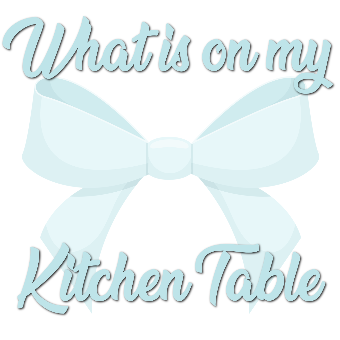 What is on my kitchen table?