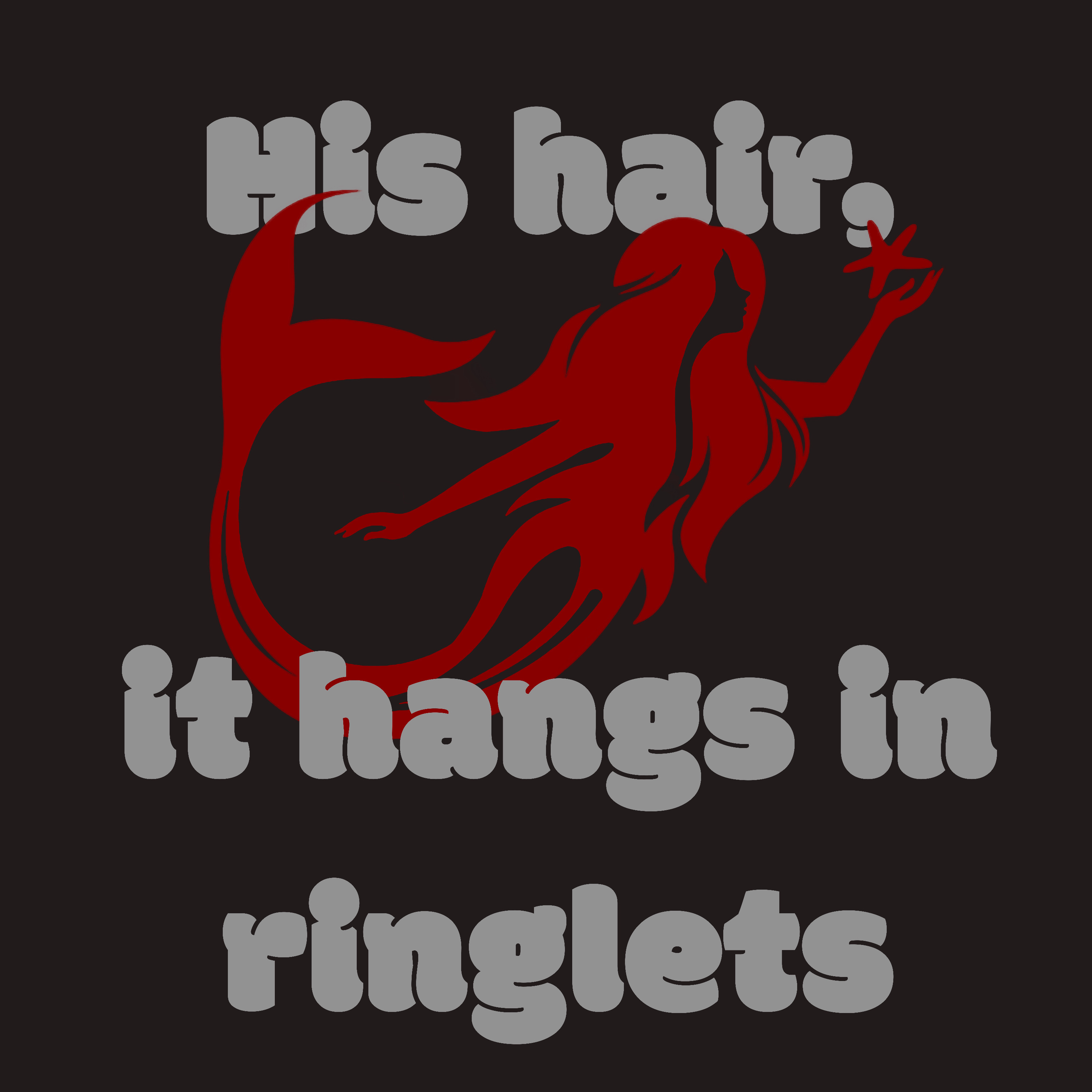 His hair, it hangs in ringlets episode artwork