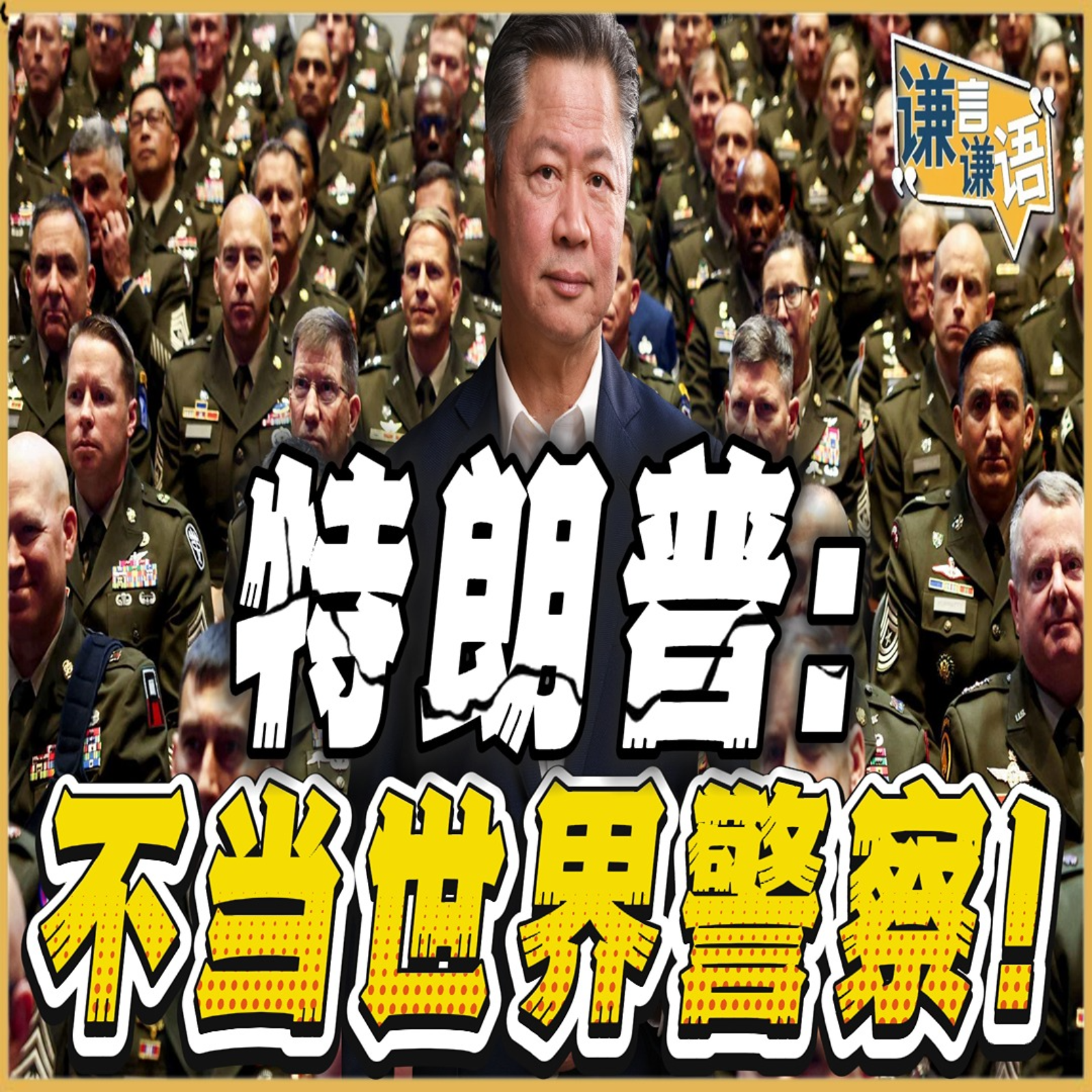 《谦言谦语》赖岳谦 公开版  | 特朗普：不当世界警察！ episode artwork