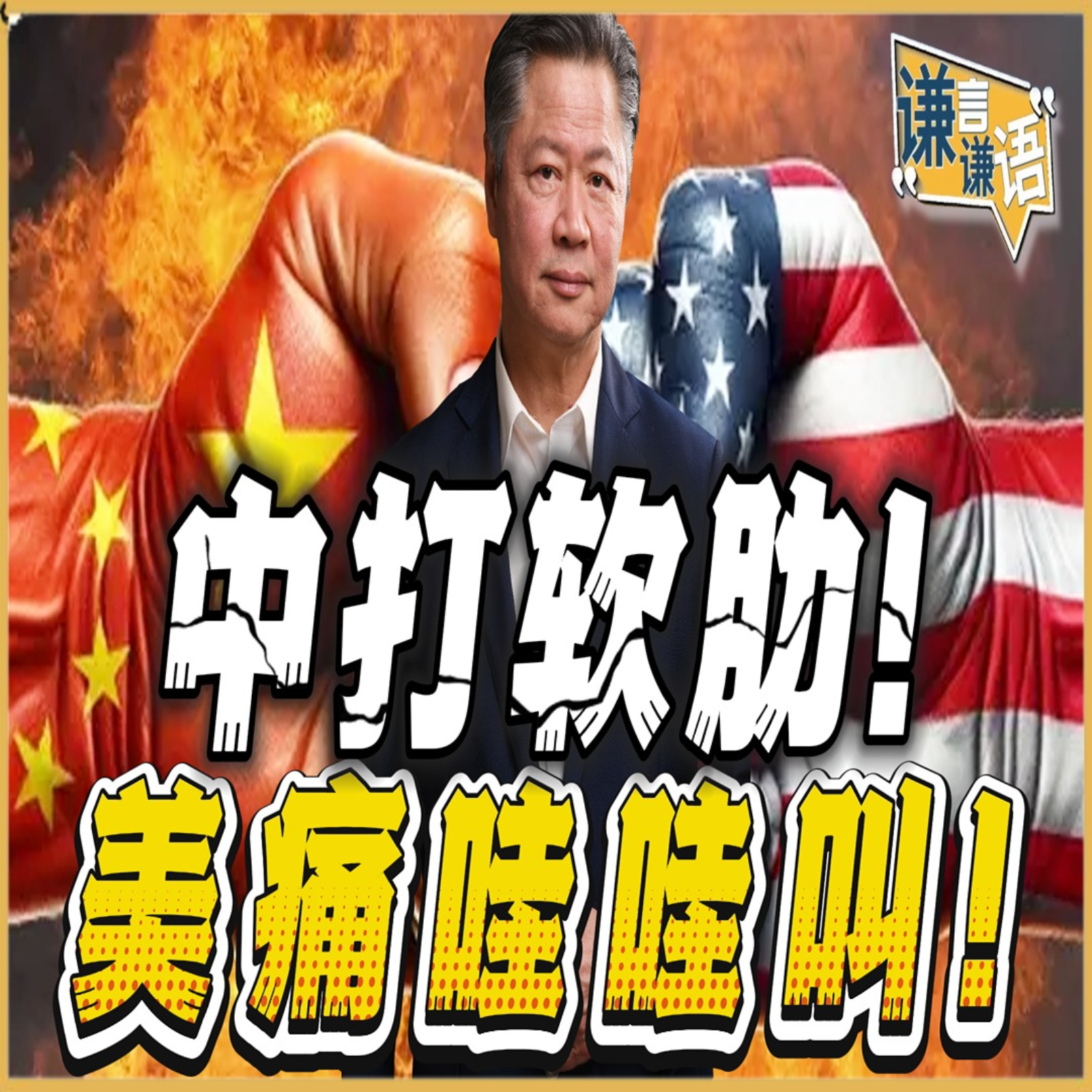 《谦言谦语》赖岳谦 公开版  | 中打软肋！美痛哇哇叫！ episode artwork