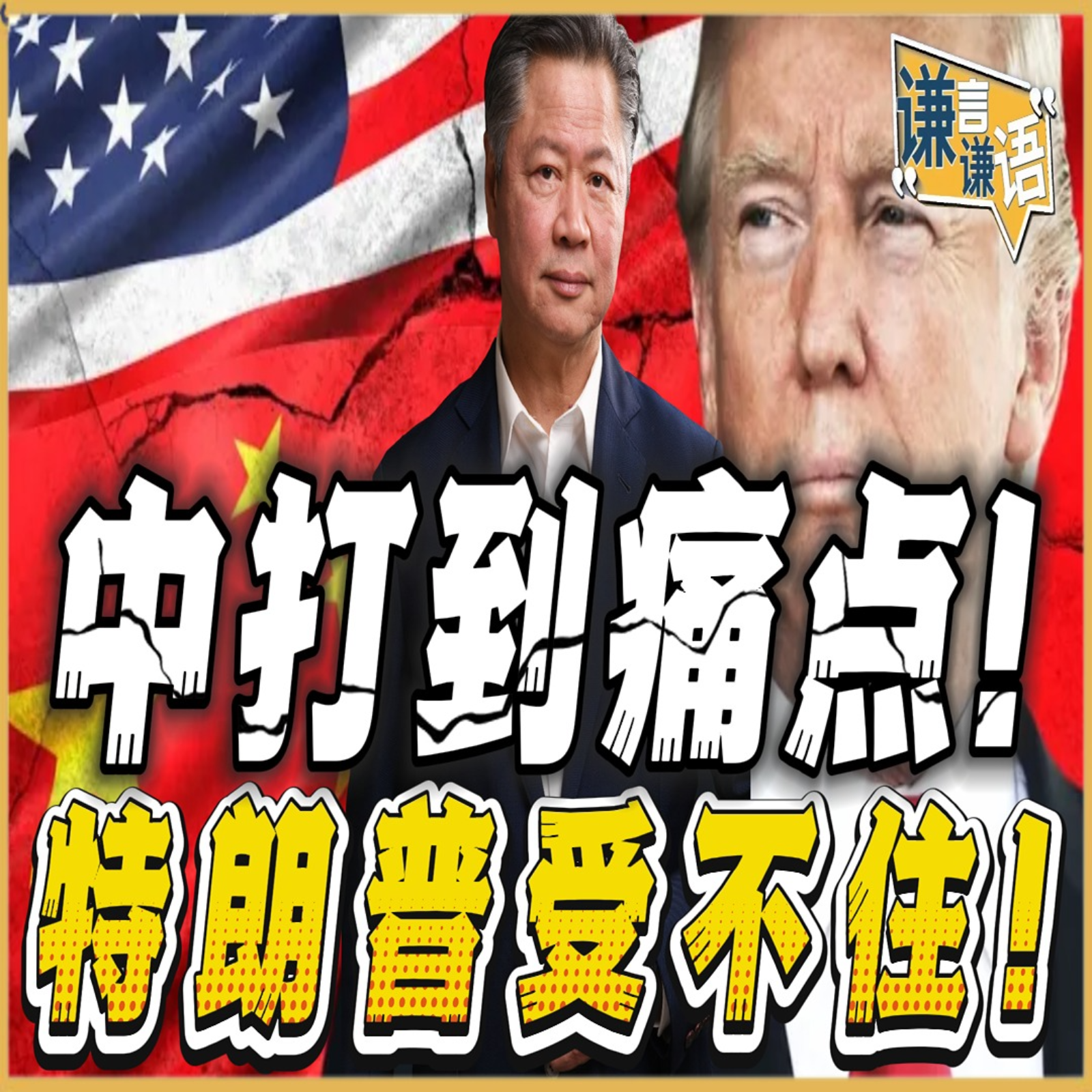 《谦言谦语》赖岳谦 公开版  | 中打到痛点！特朗普受不住！ episode artwork