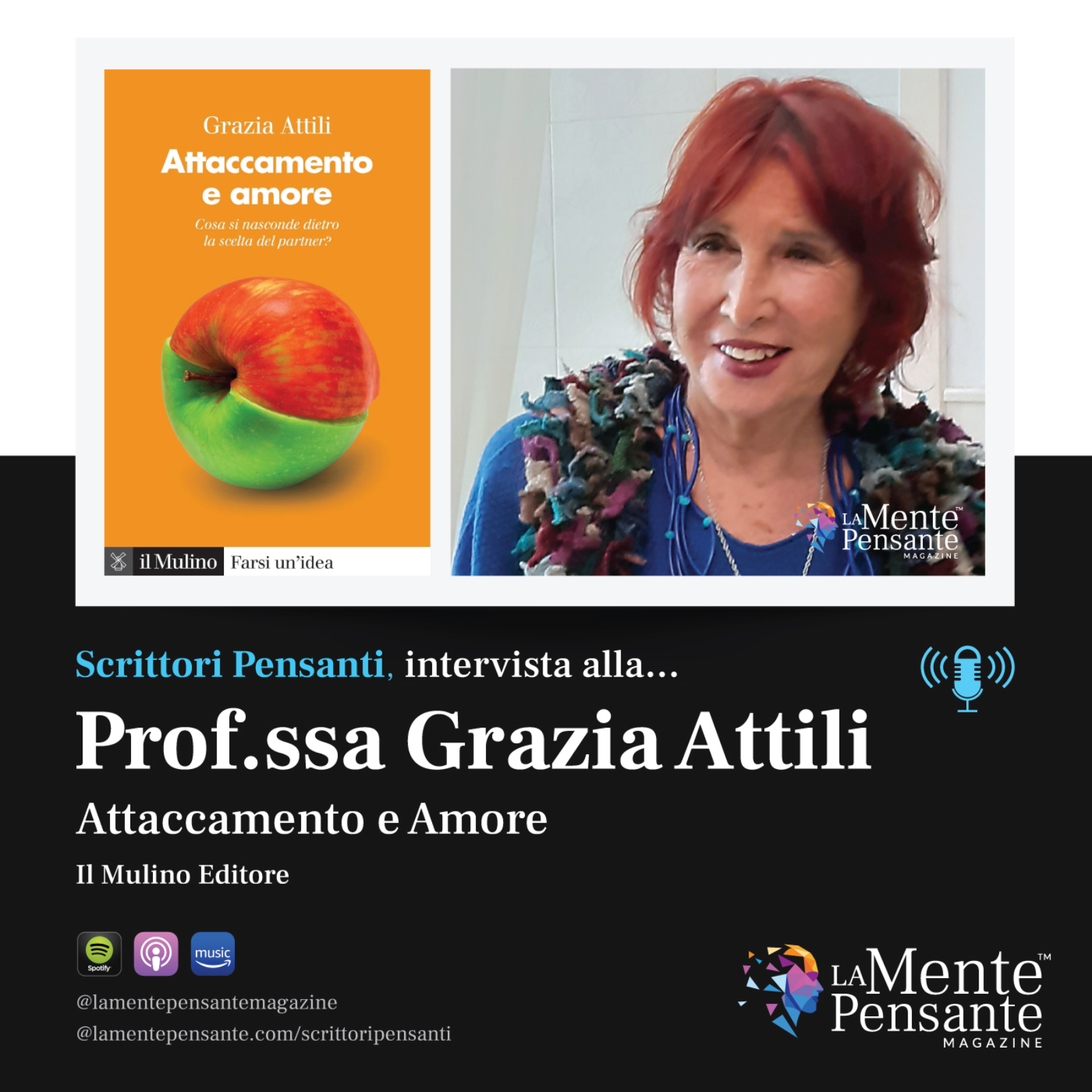 Intervista alla Prof.ssa Grazia Attili Autrice di "Attaccamento e amore", Il Mulino 2022 episode artwork