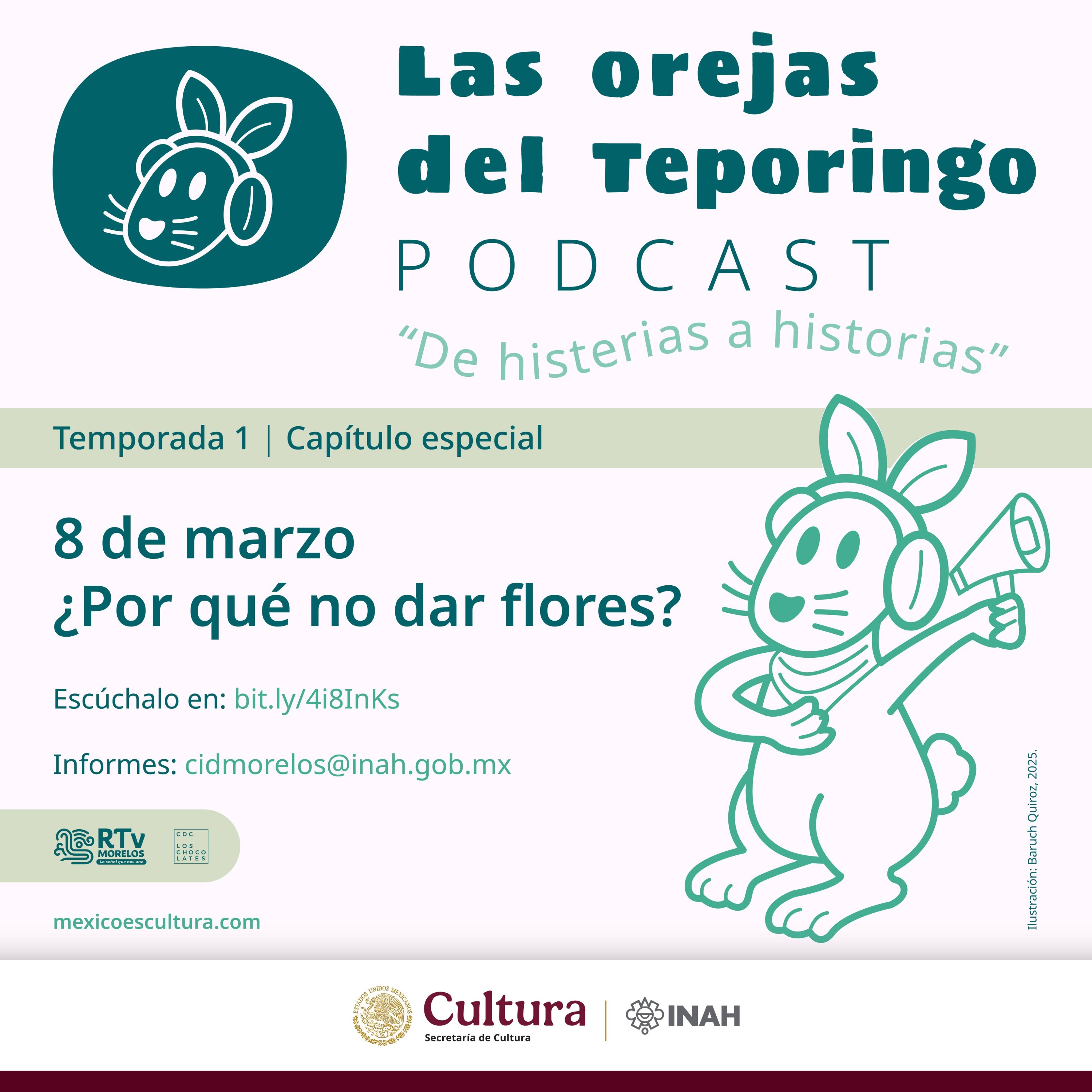Las orejas del Teporingo: de histerias a historias