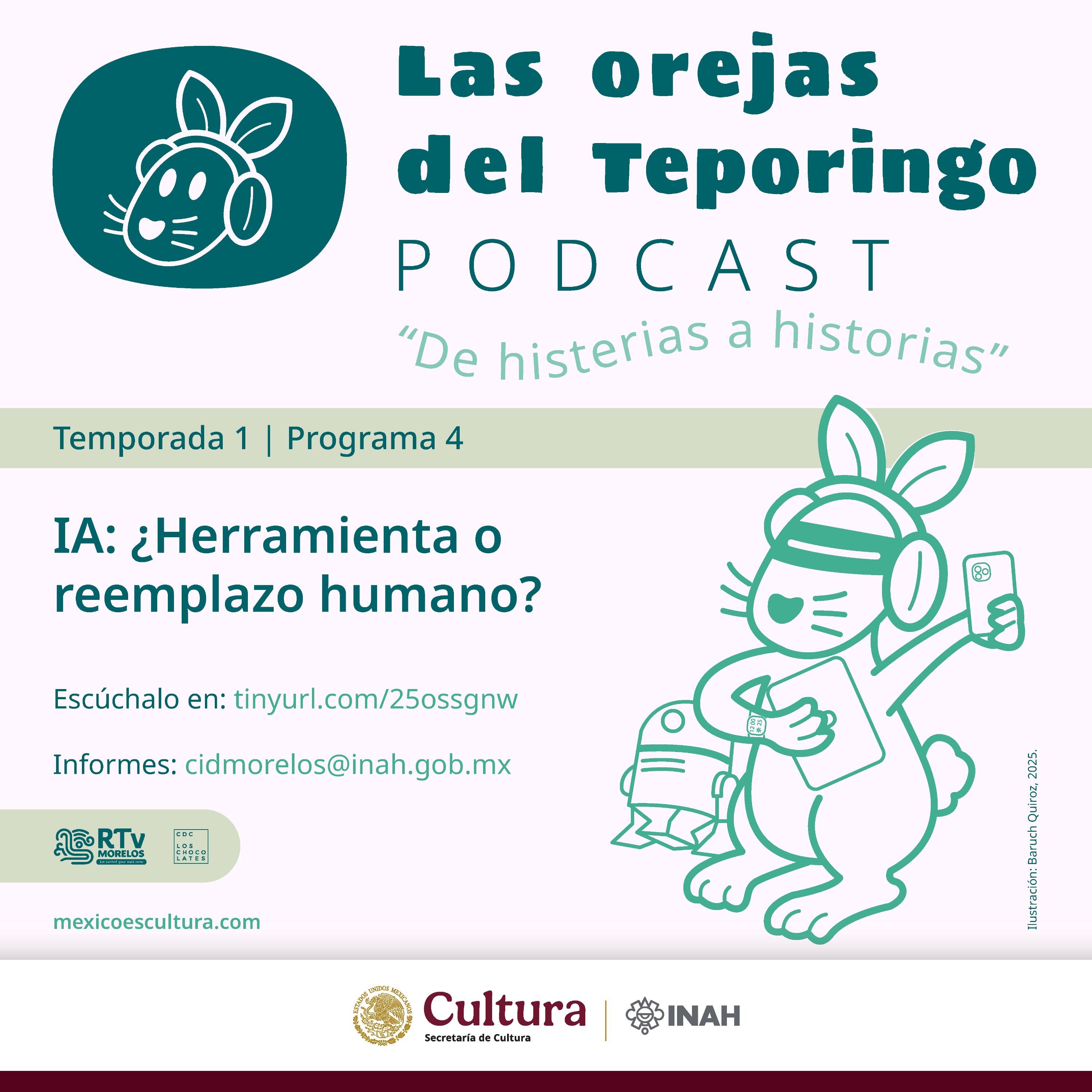Las orejas del Teporingo: de histerias a historias