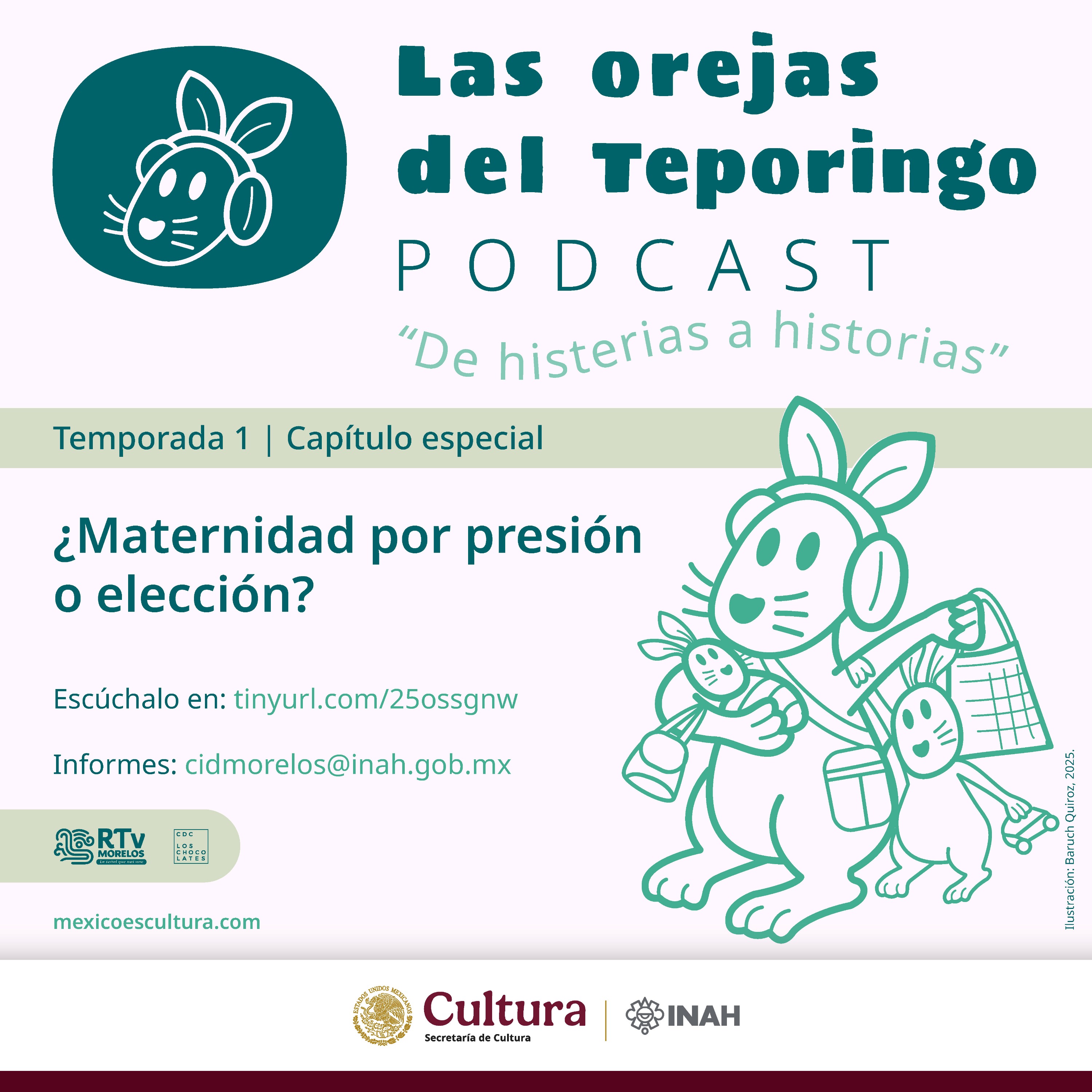 Las orejas del Teporingo: de histerias a historias