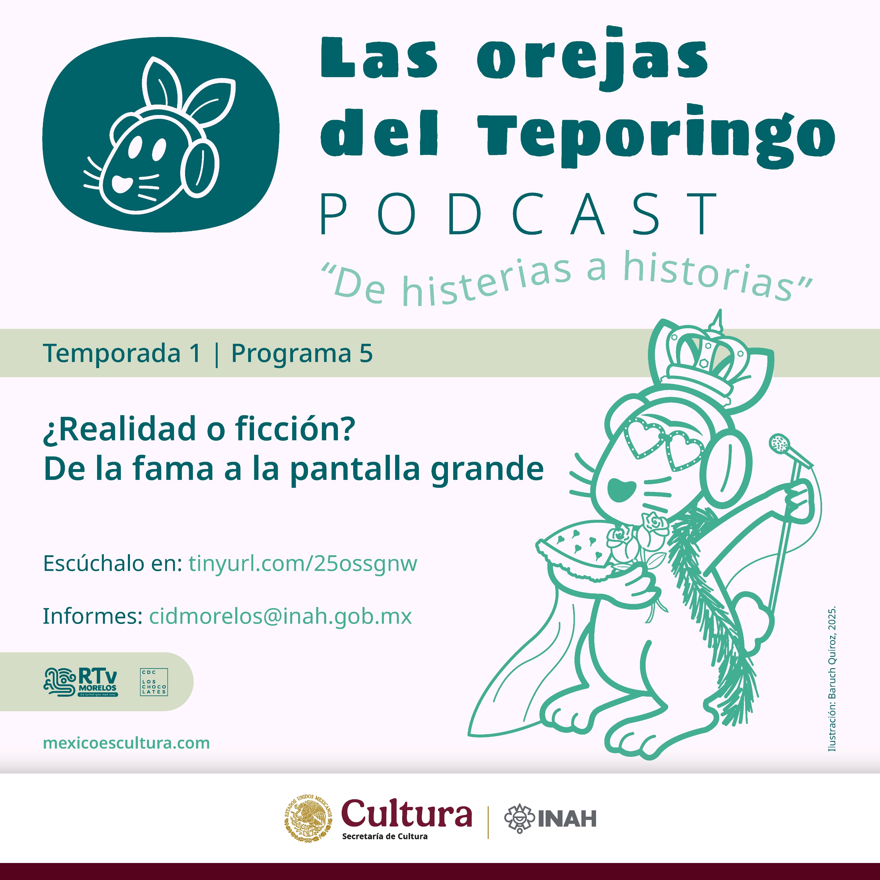 Las orejas del Teporingo: de histerias a historias