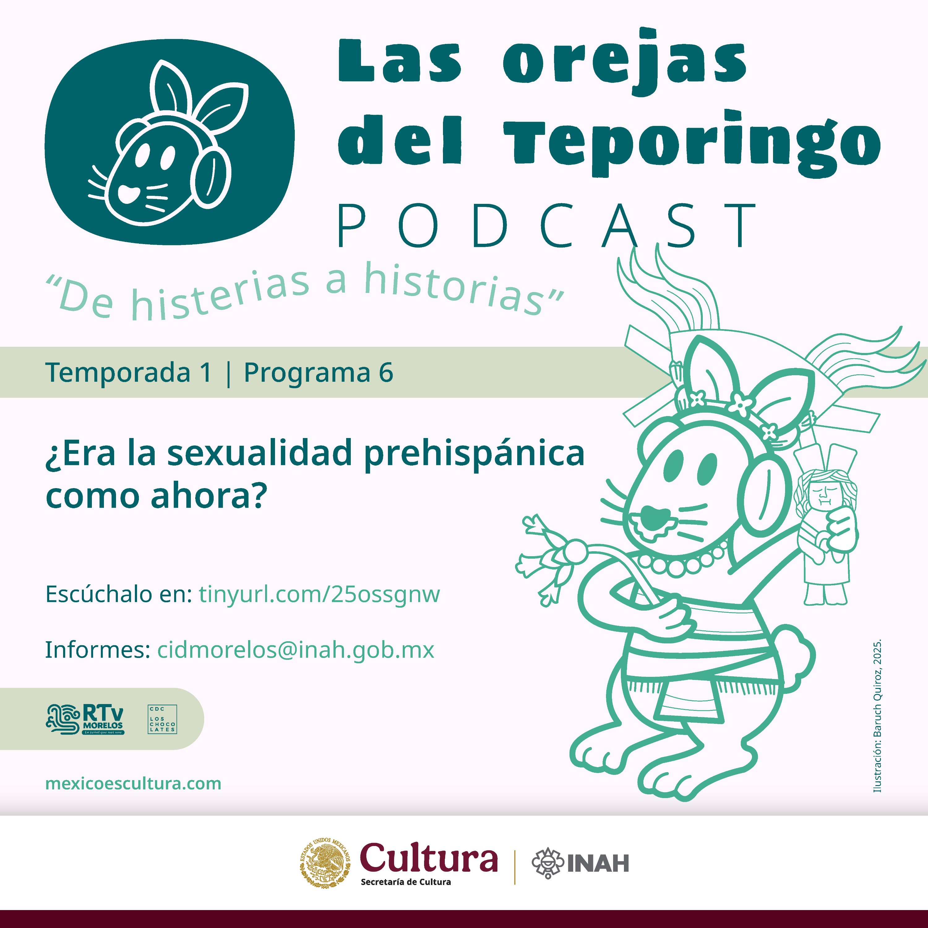 Las orejas del Teporingo: de histerias a historias