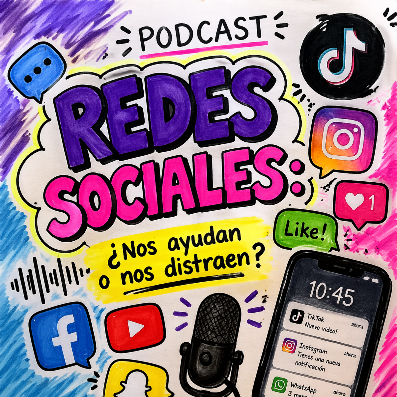 “Las redes sociales: ¿nos ayudan o nos distraen? episode artwork