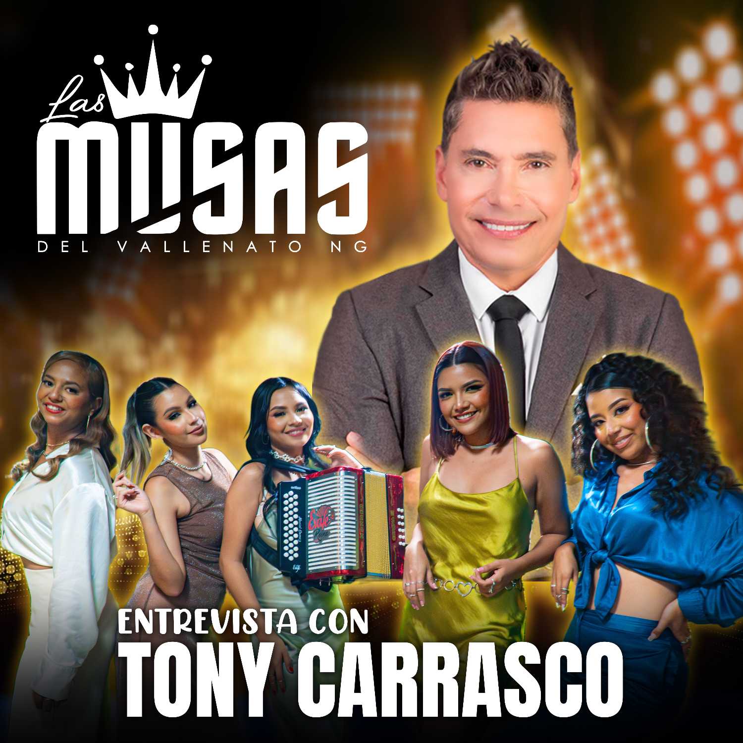 Las Musas Del Vallenato Ng Entrevista Con Tony Carrasco podcast artwork
