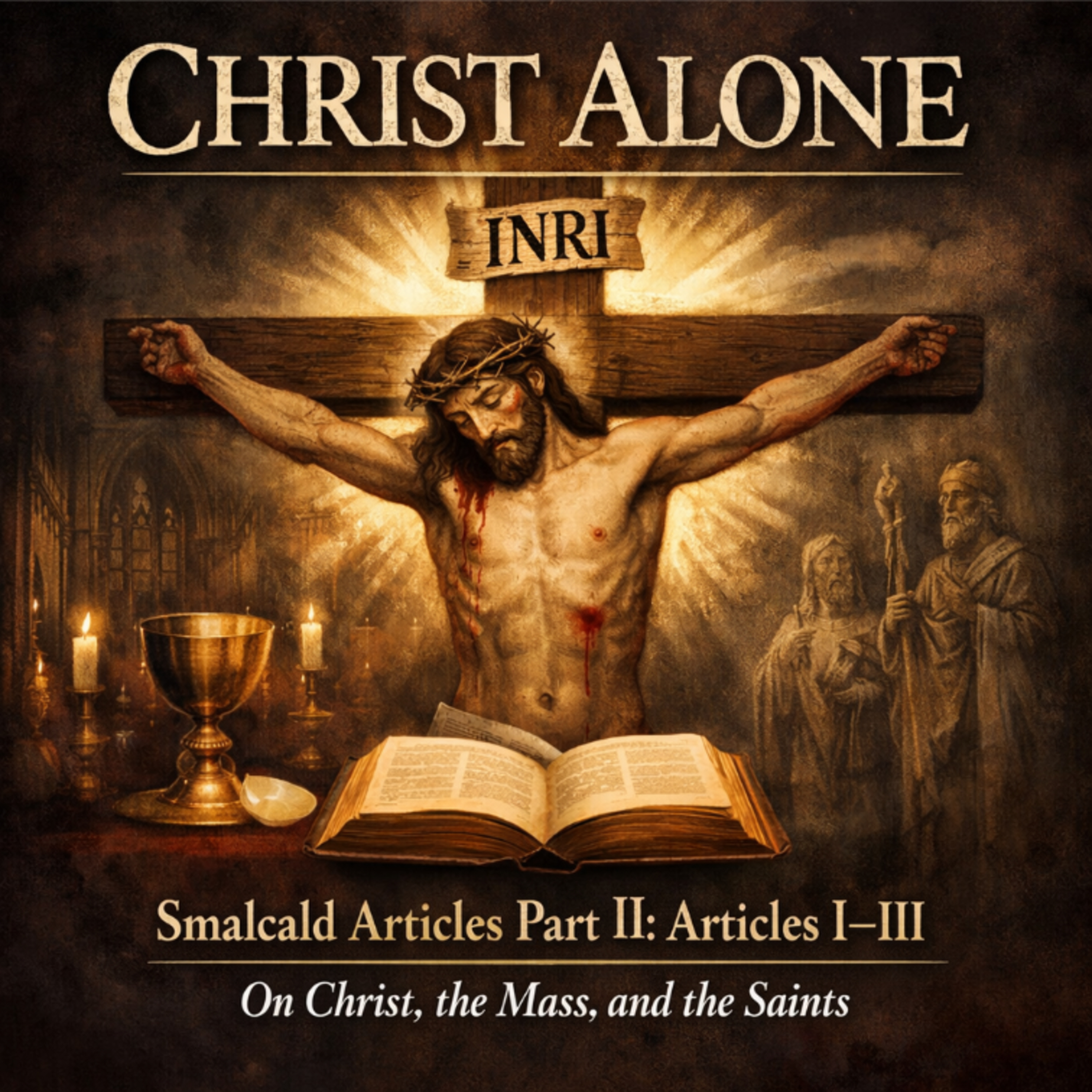Christ Alone: Smalcald Articles Part II (Articles I–III) — On Christ, the Mass, and the Saints