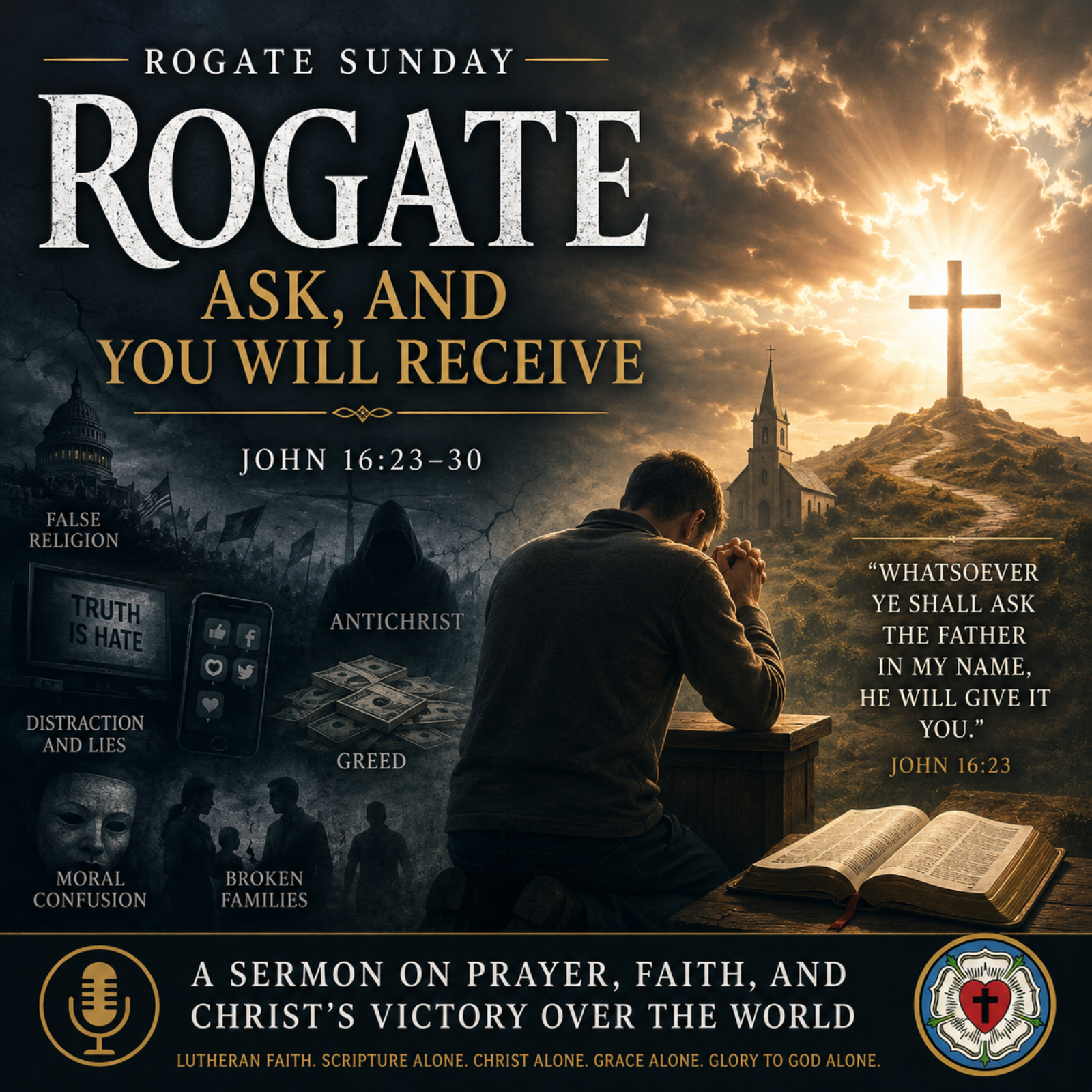 Rogate John 16:23–30 sermon "Ask, and You Will Receive"
