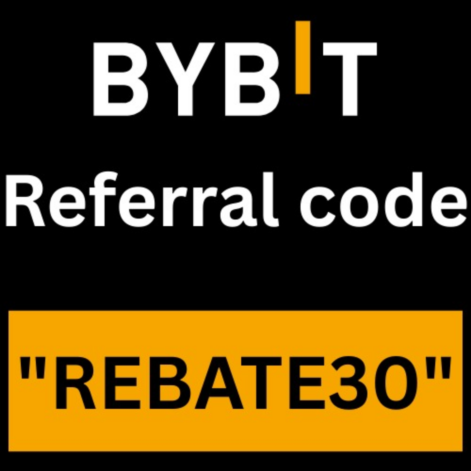 Latest Bybit Referral Code REBATE30 – Get 50% Trading Fee Discount cover art