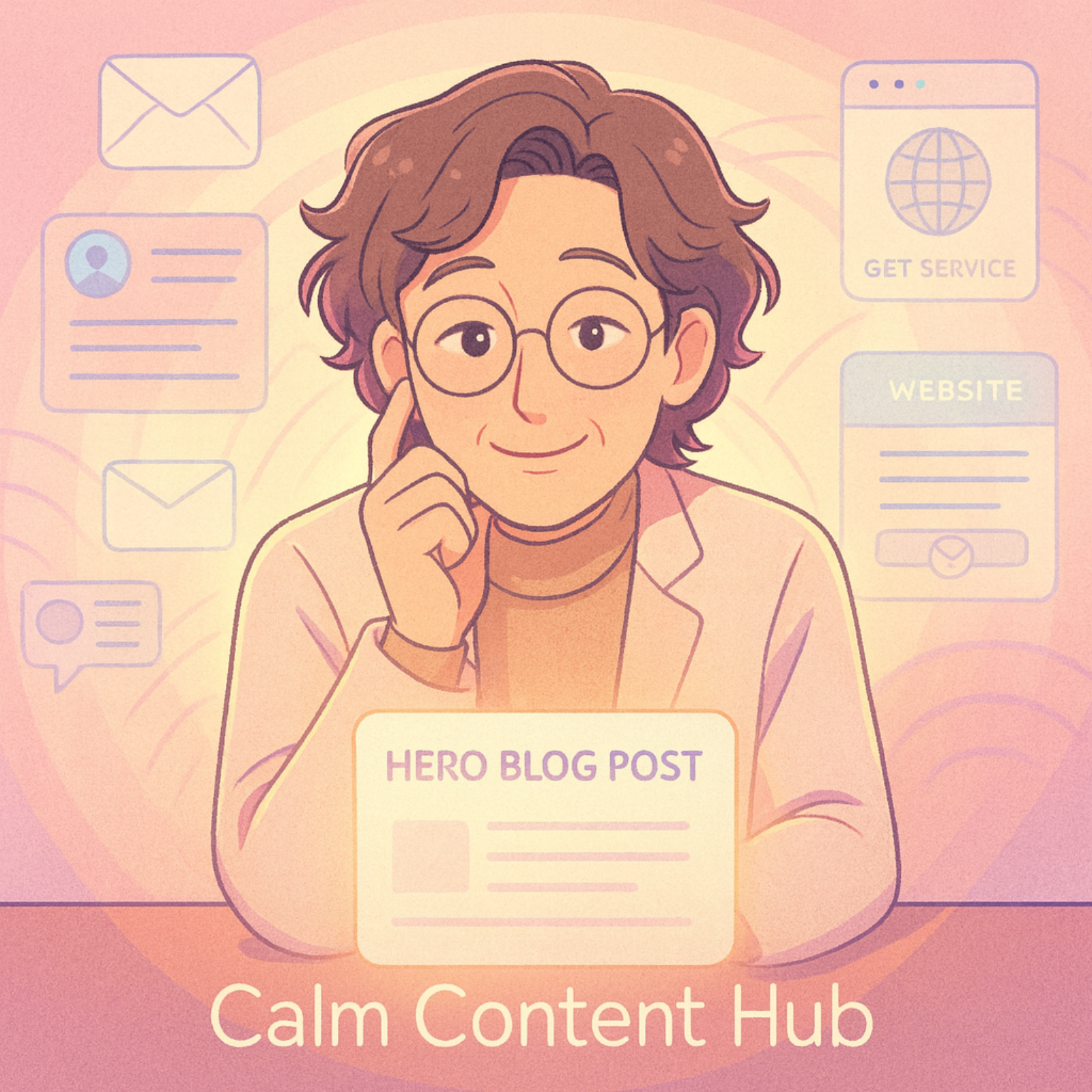 The Calm Content Hub: How One “Hero” Blog Post Can Work for You All Year episode artwork