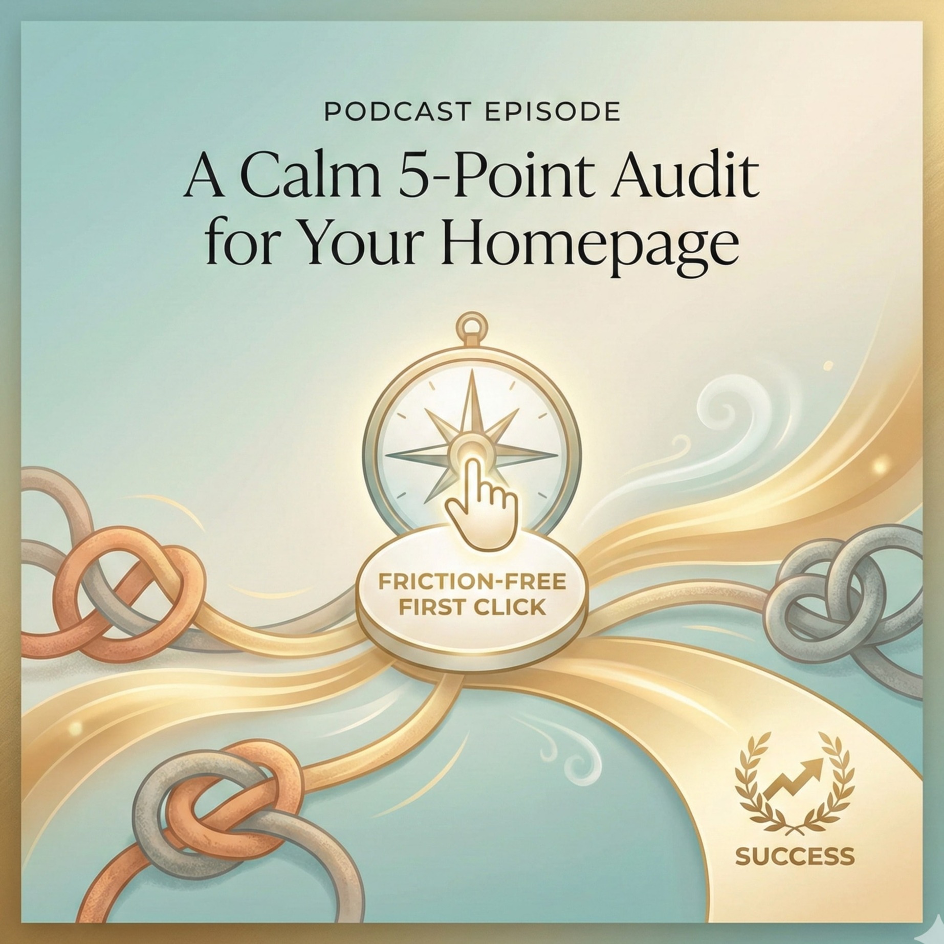 The Friction-Free First-Click Homepage Audit episode artwork