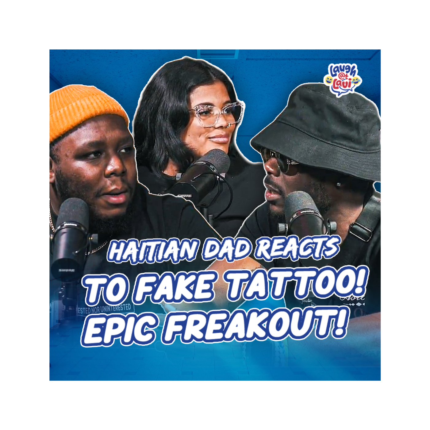 Haitian Dad Reacts to Fake Tattoo: Epic Freakout! 😂😱 episode artwork