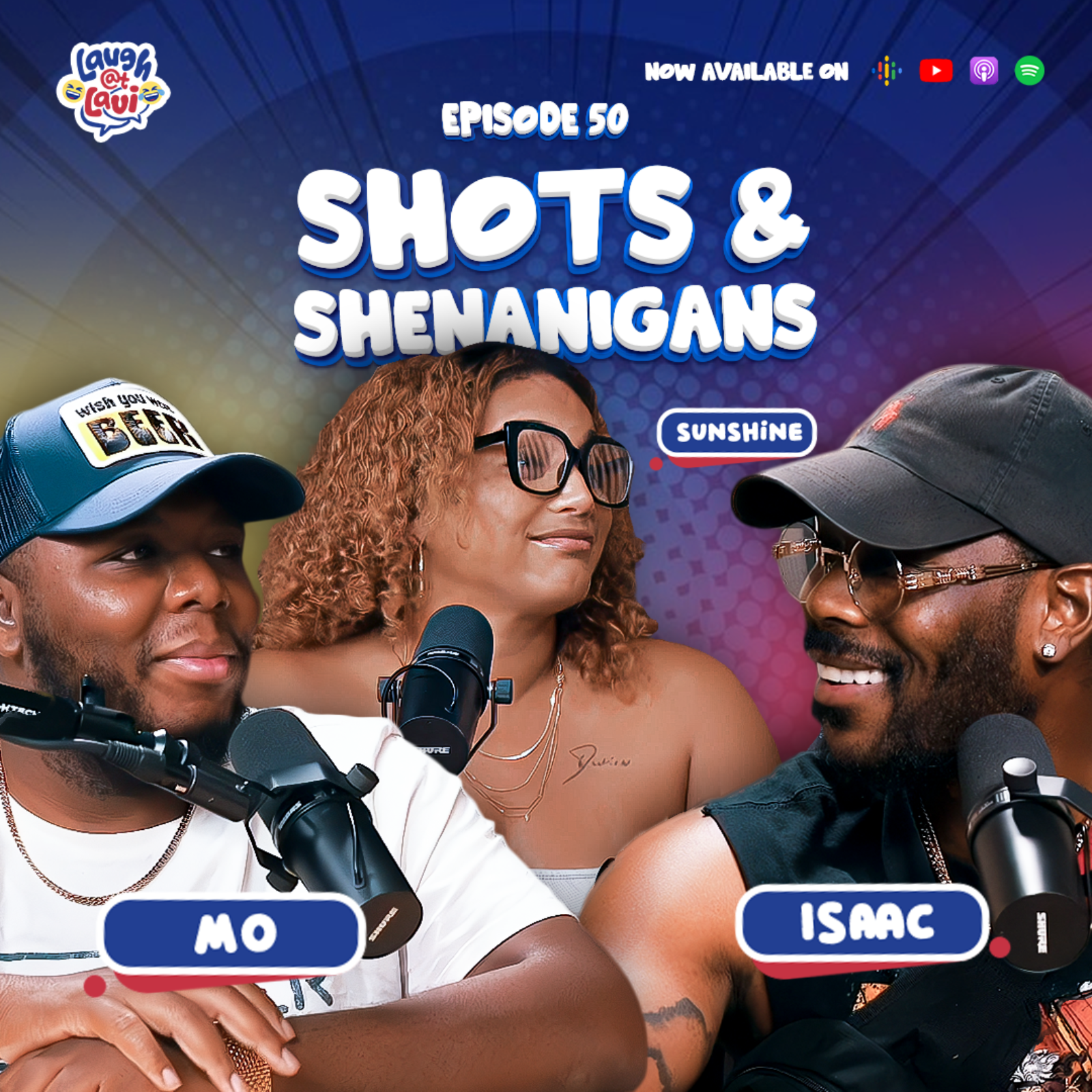 🎉 SHOTS & SHENANIGANS ft. @sunshiiine369 | Laugh at Lavi Podcast 🇭🇹🇯🇲🔥 episode artwork