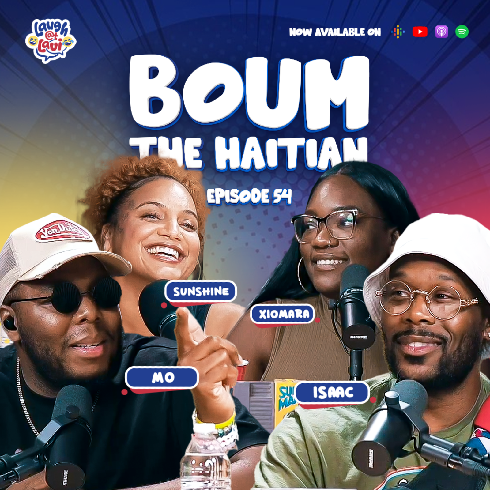 BOUM THE HAITIAN | Laugh at Lavi Podcast 🇭🇹🔥 episode artwork
