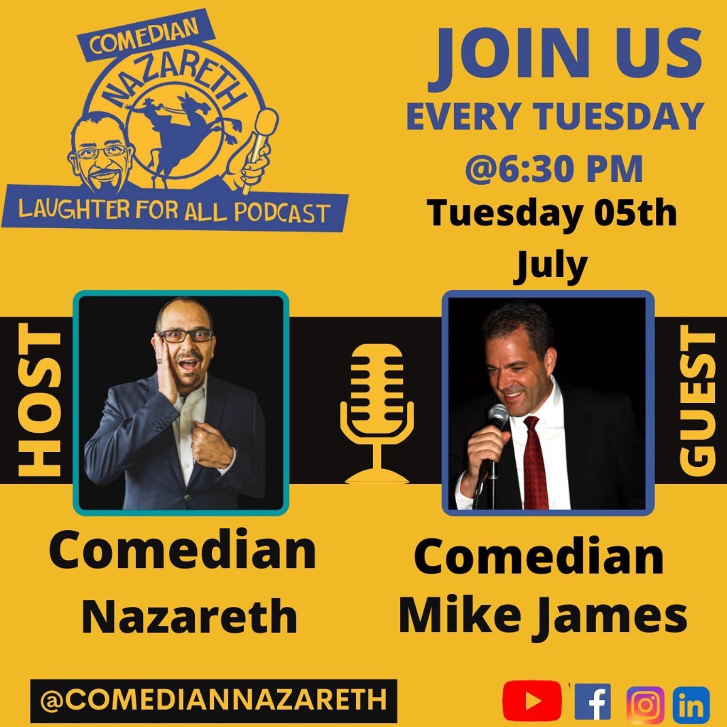 From the U.S.S. Berkley to Carnival Cruises with Comedian Mike James episode artwork