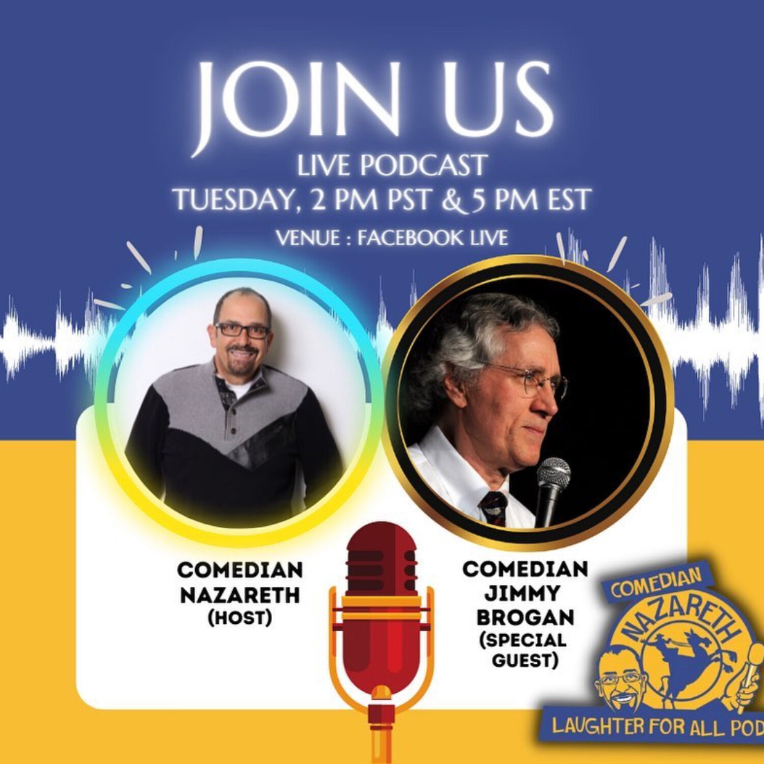 Comedian Jimmy Brogan: Talent Coordinator for the Tonight's Show with Jay Leno episode artwork
