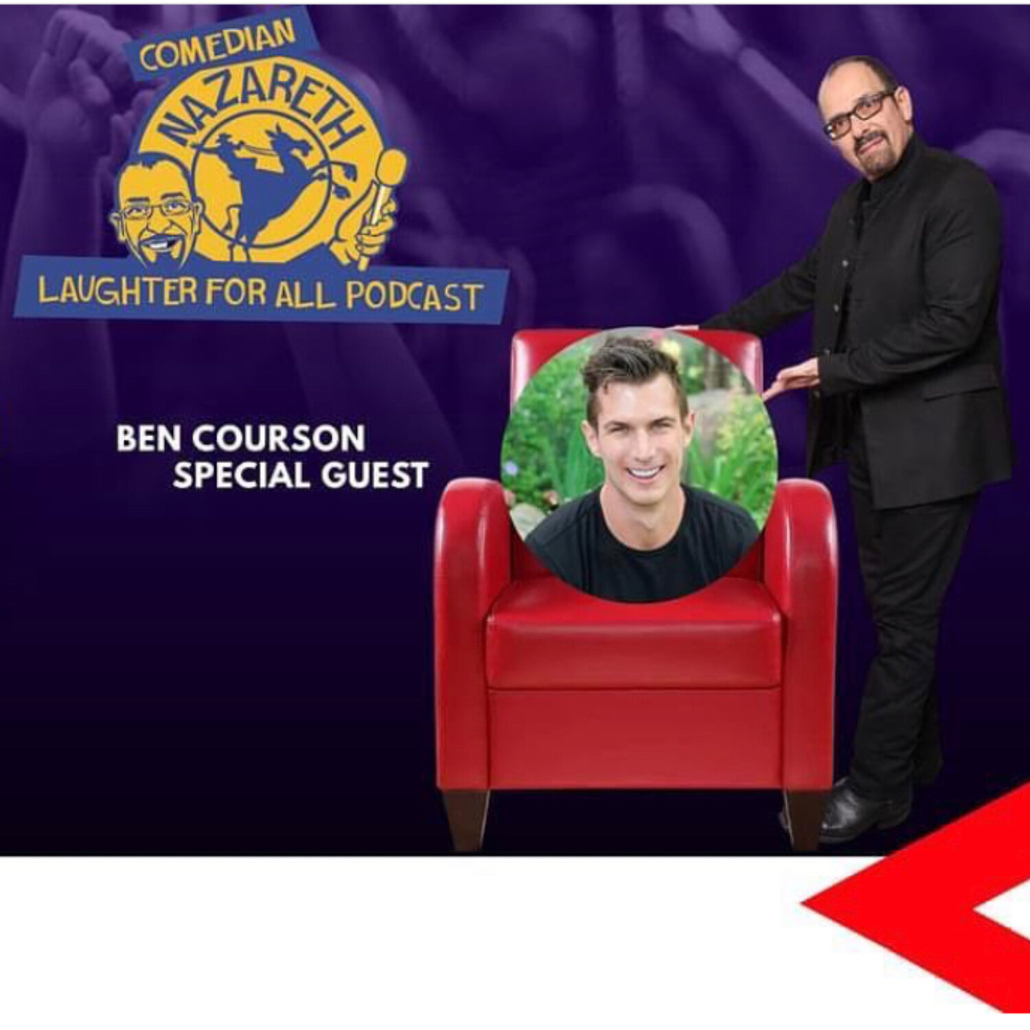 Laughter for All Podcast with Comedian Nazareth