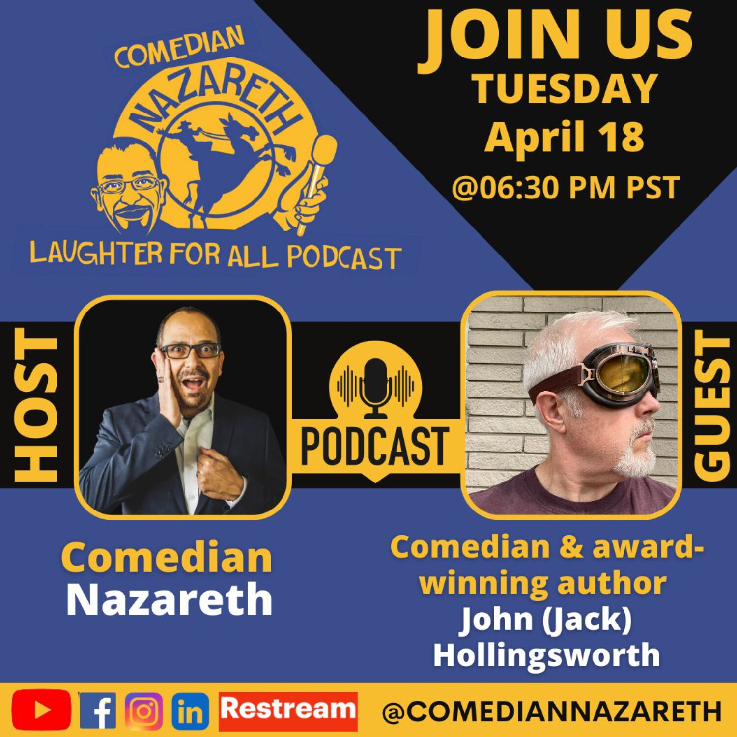 Ep. 167 Canadian Improv Comedy with John Hollingsworth episode artwork