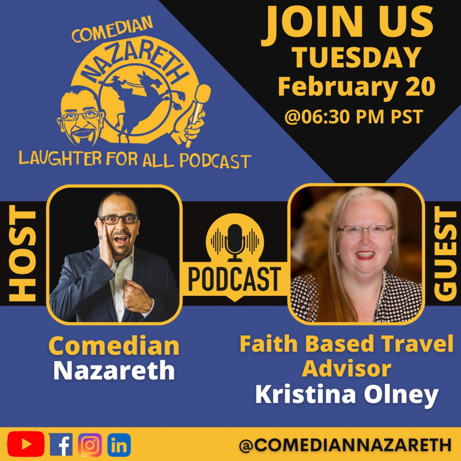 Faith Based Travel Tips with Kristina Olney episode artwork