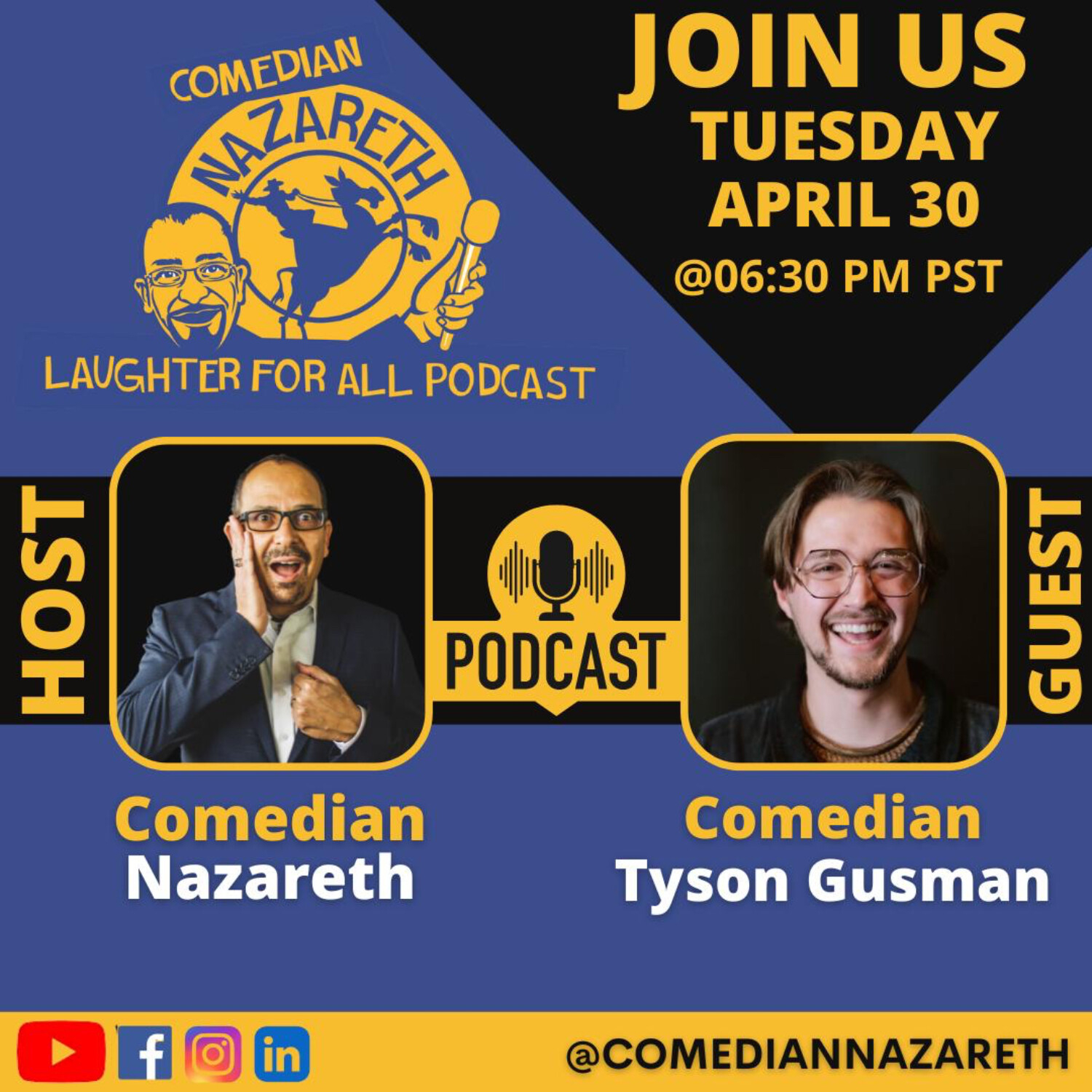 Comedy and Philosophy with Comedian Tyson Gusman episode artwork
