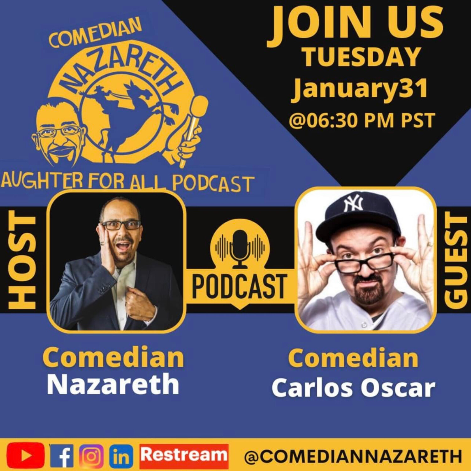 The Princess Cruises Entertainer of the Year: Comedian Carlos Oscar episode artwork