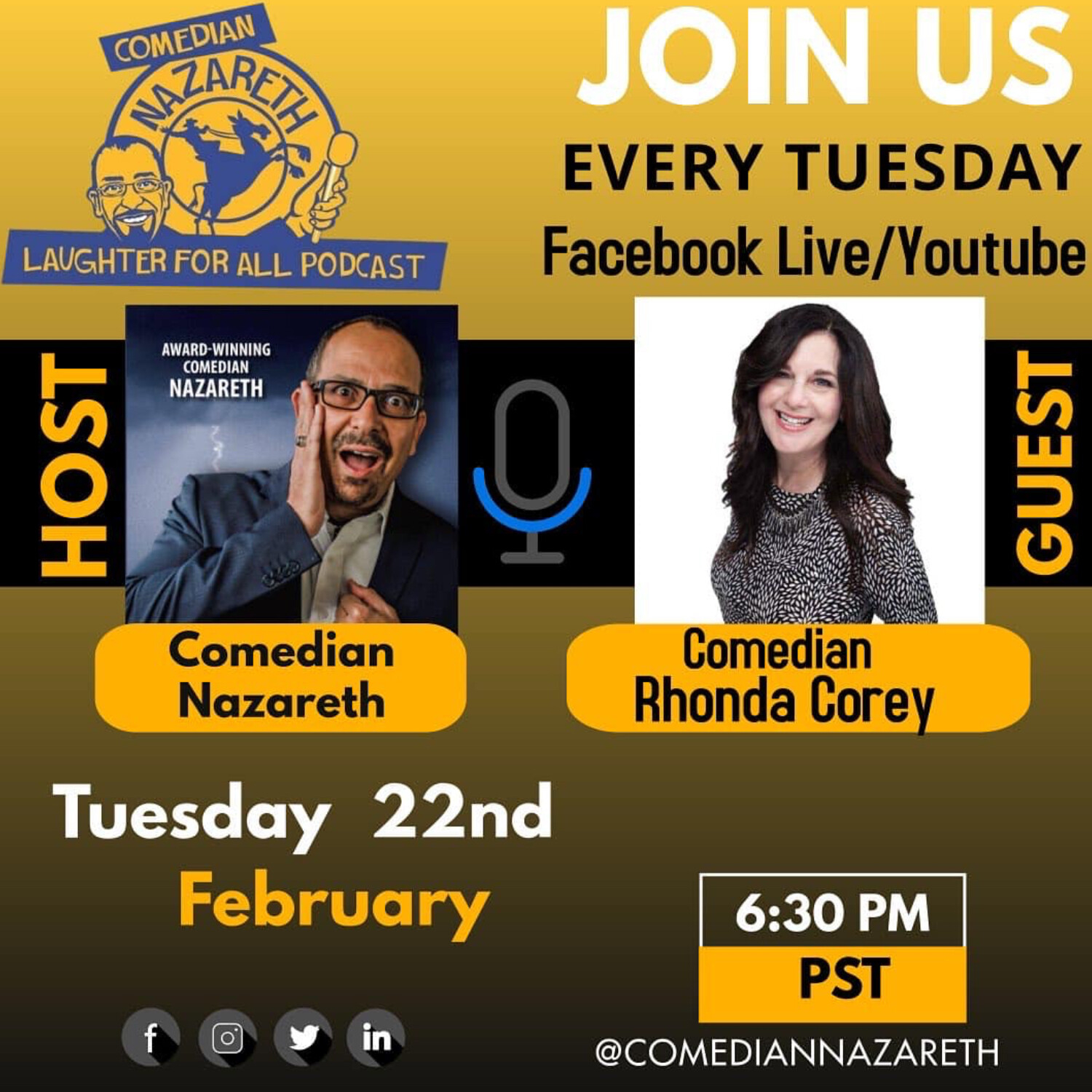 Do It Afraid with Comedienne Rhonda Corey. episode artwork