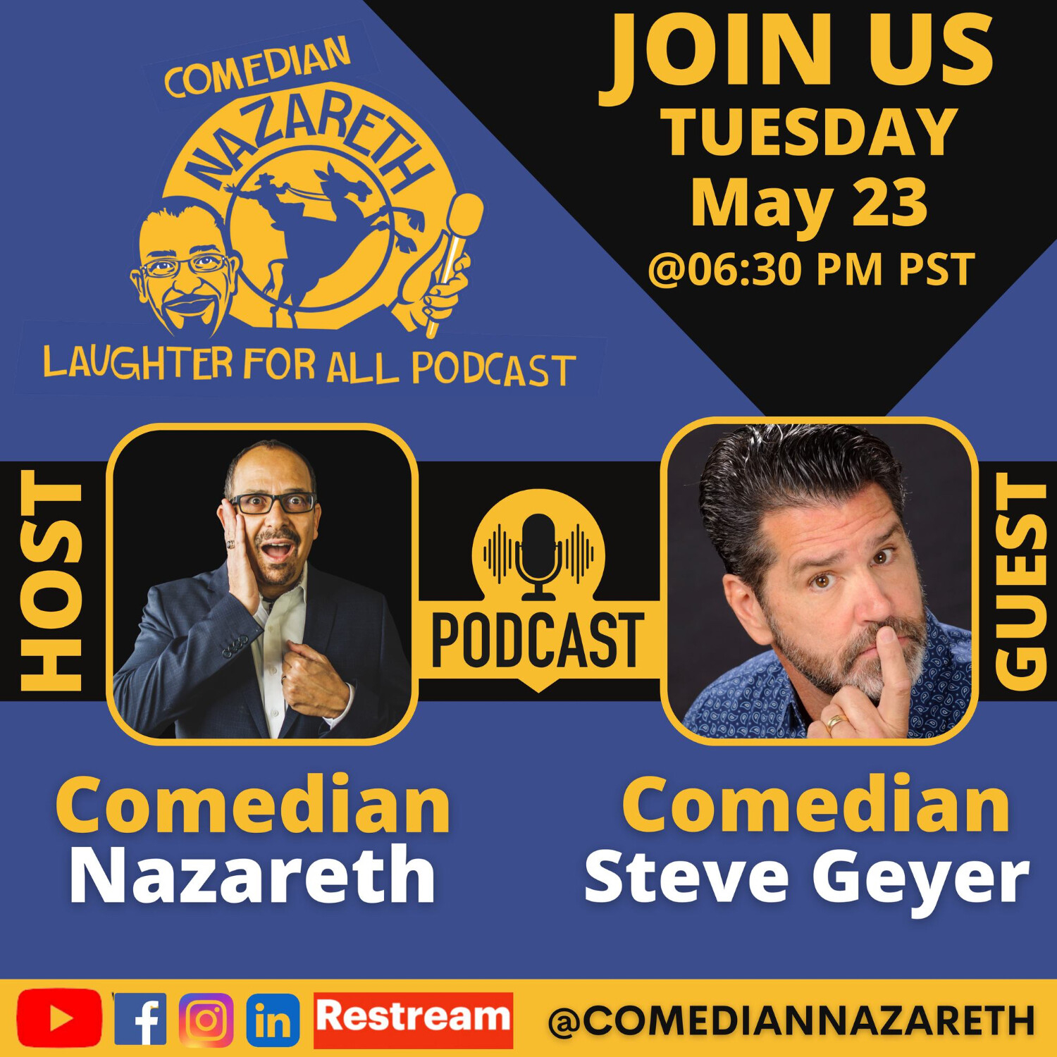 Shameless with Comedian Steve Geyer episode artwork