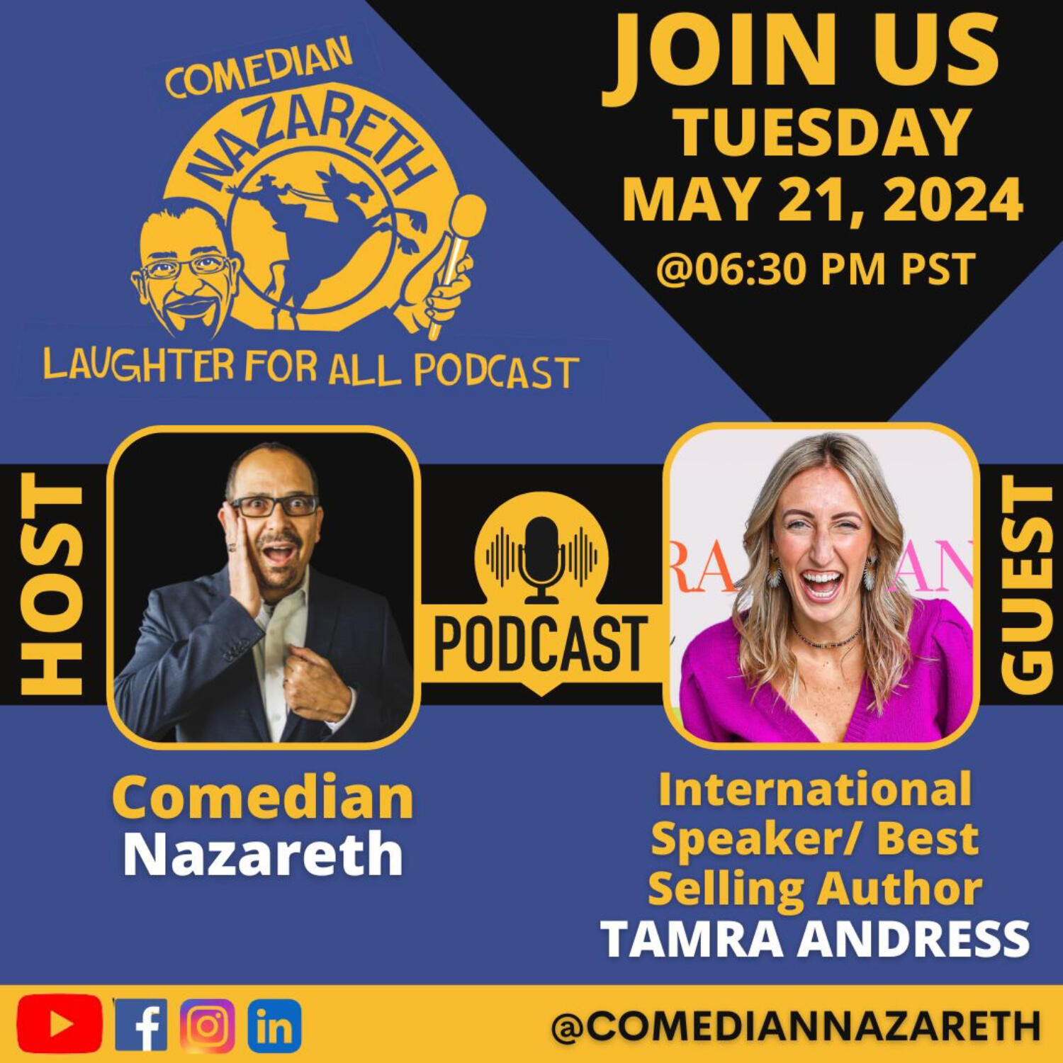 Faith & Fitness with Best Selling Author Tamra Andress episode artwork