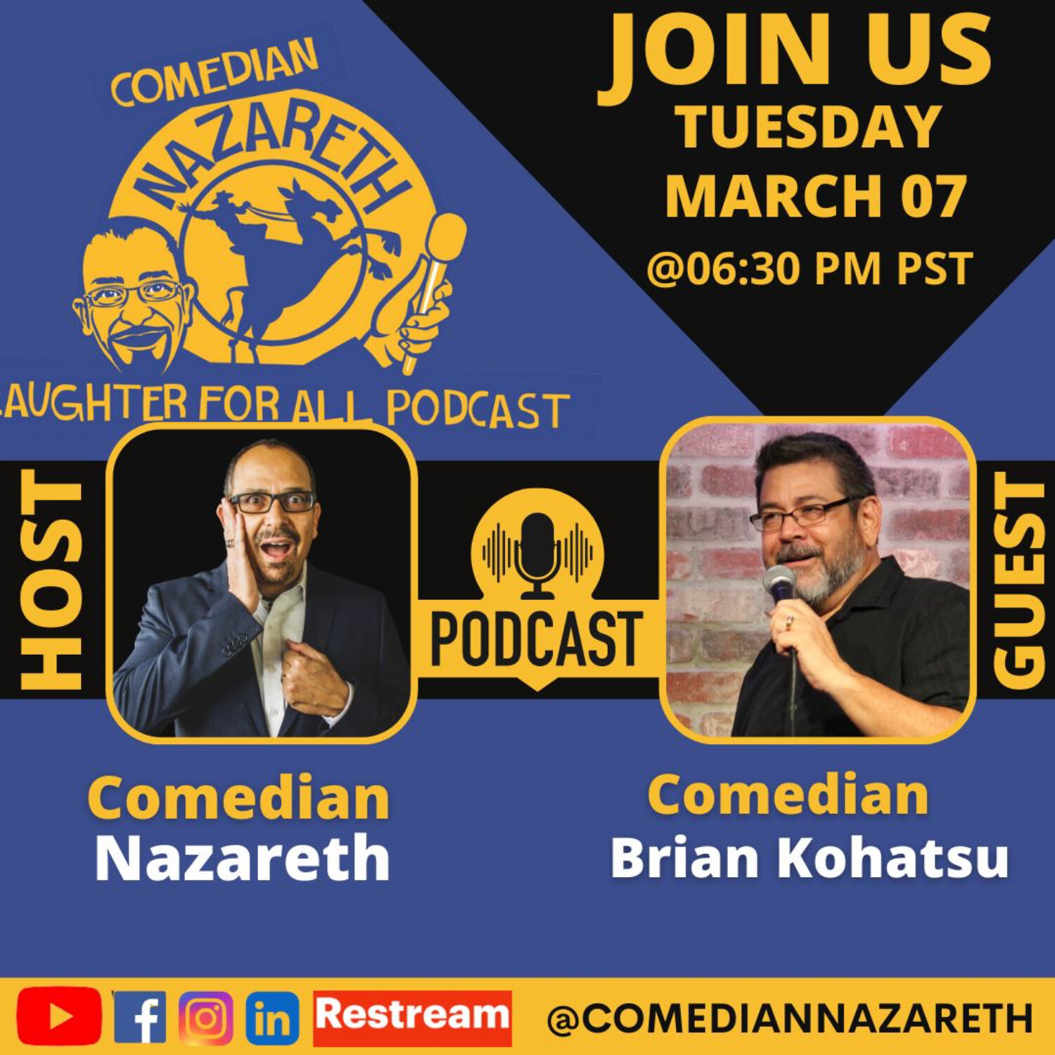 Ten More Minutes with Dad with Comedian Brian Kohatsu episode artwork
