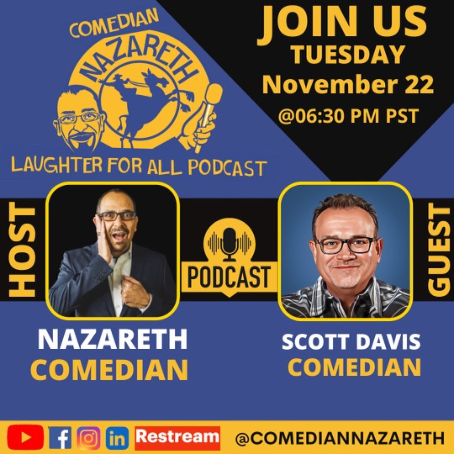 Say I love you before It's too late, with Comedian Scott Davis episode artwork