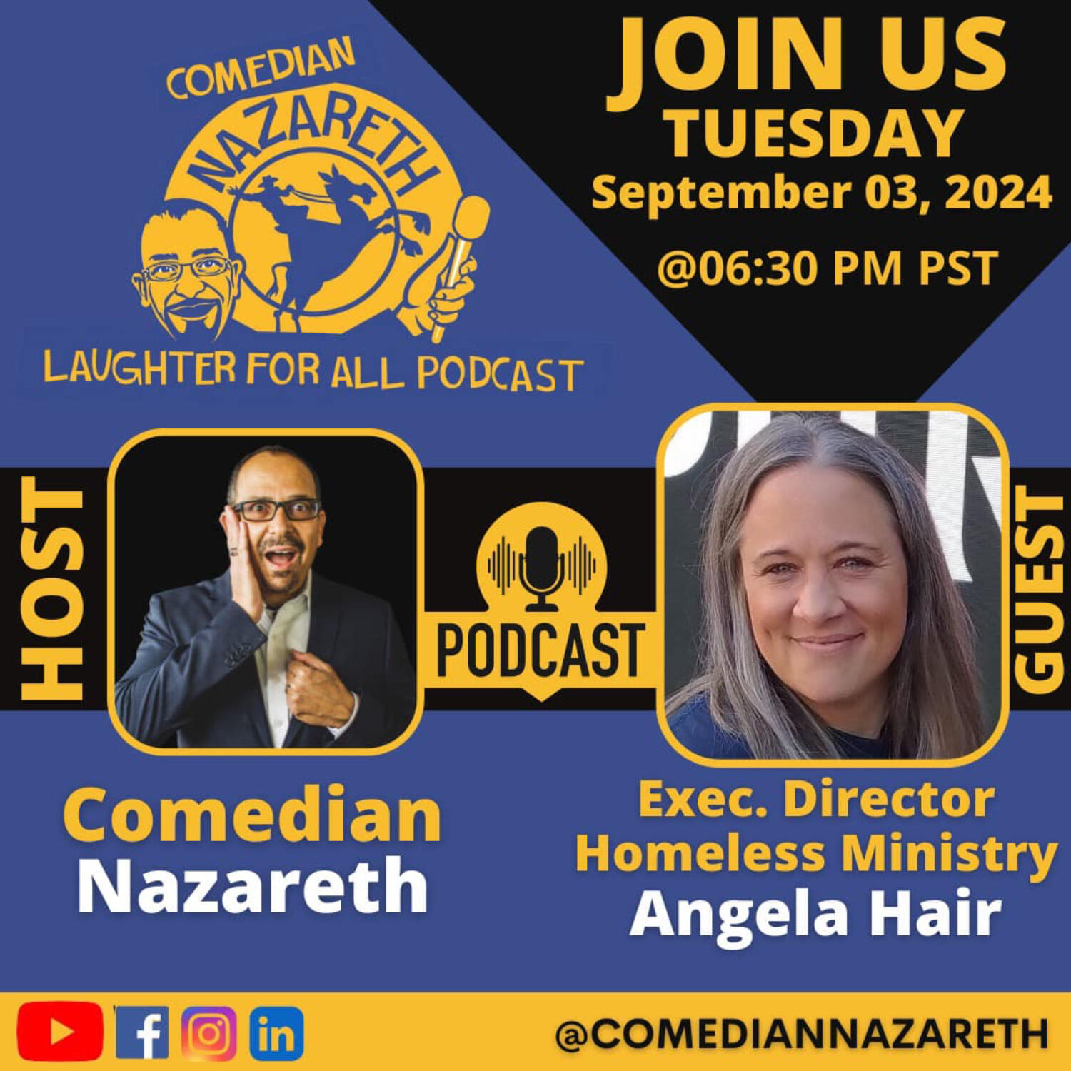 Ep. 221 From Homelessness to Helping The Homeless with Angela Hair episode artwork