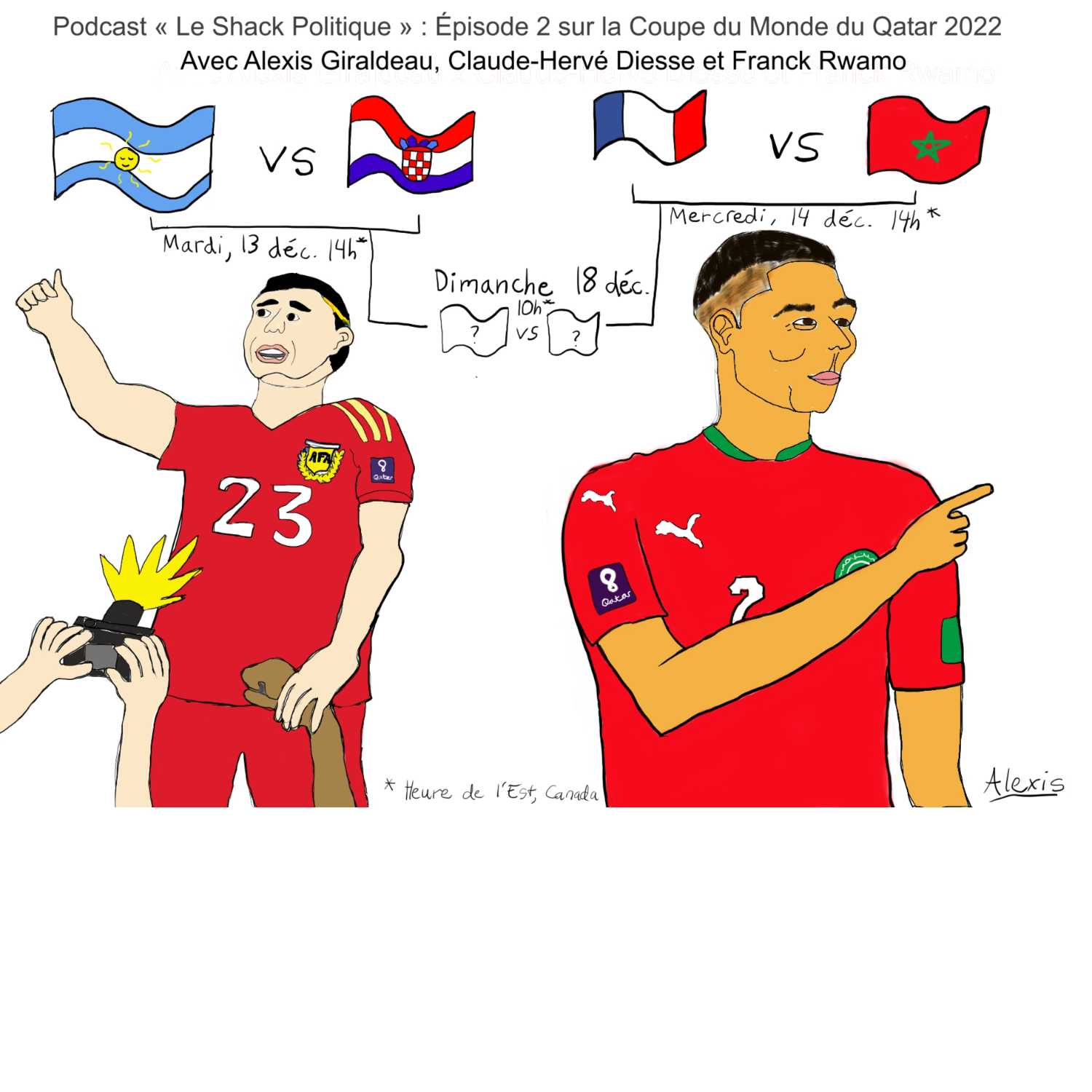 Épisode 2 sur la Coupe du monde du Qatar avec Claude-Hervé Diesse et Franck Rwamo episode artwork