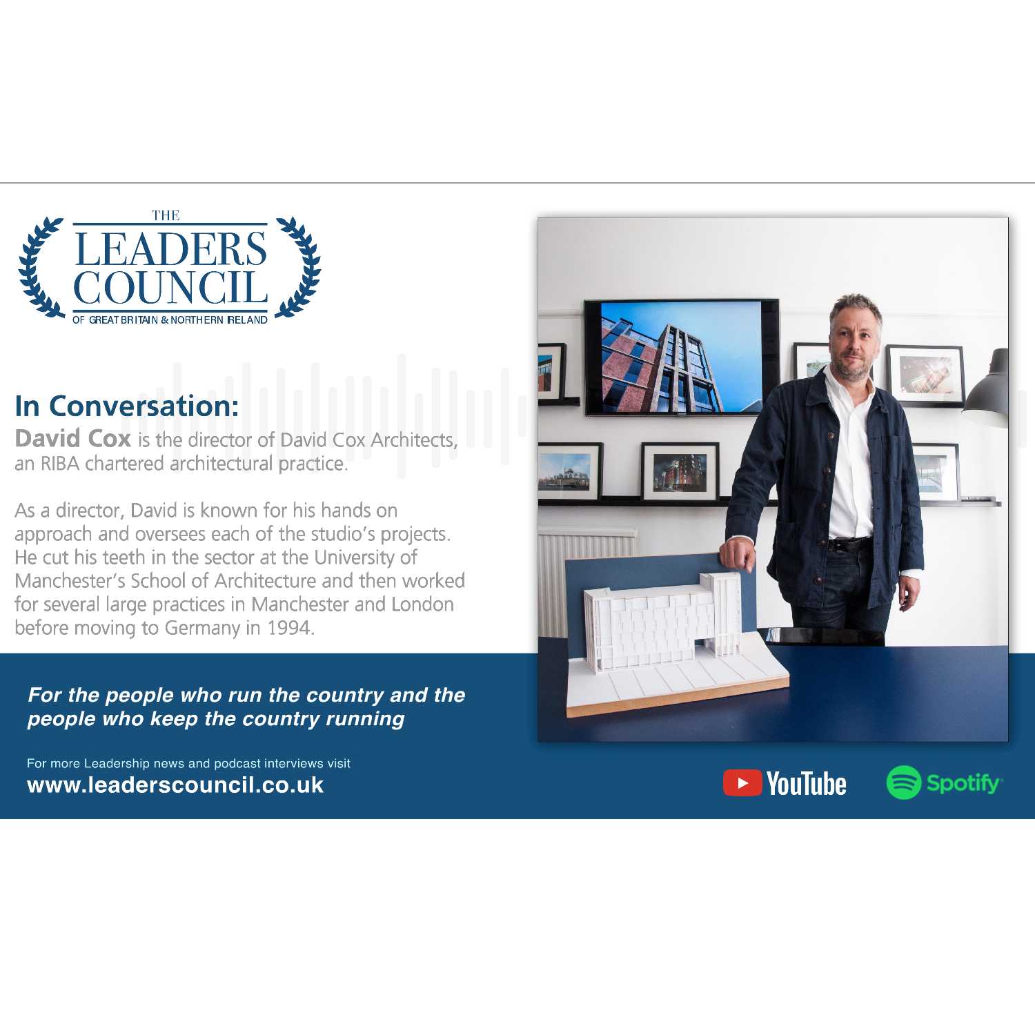 In Conversation: David Cox episode artwork