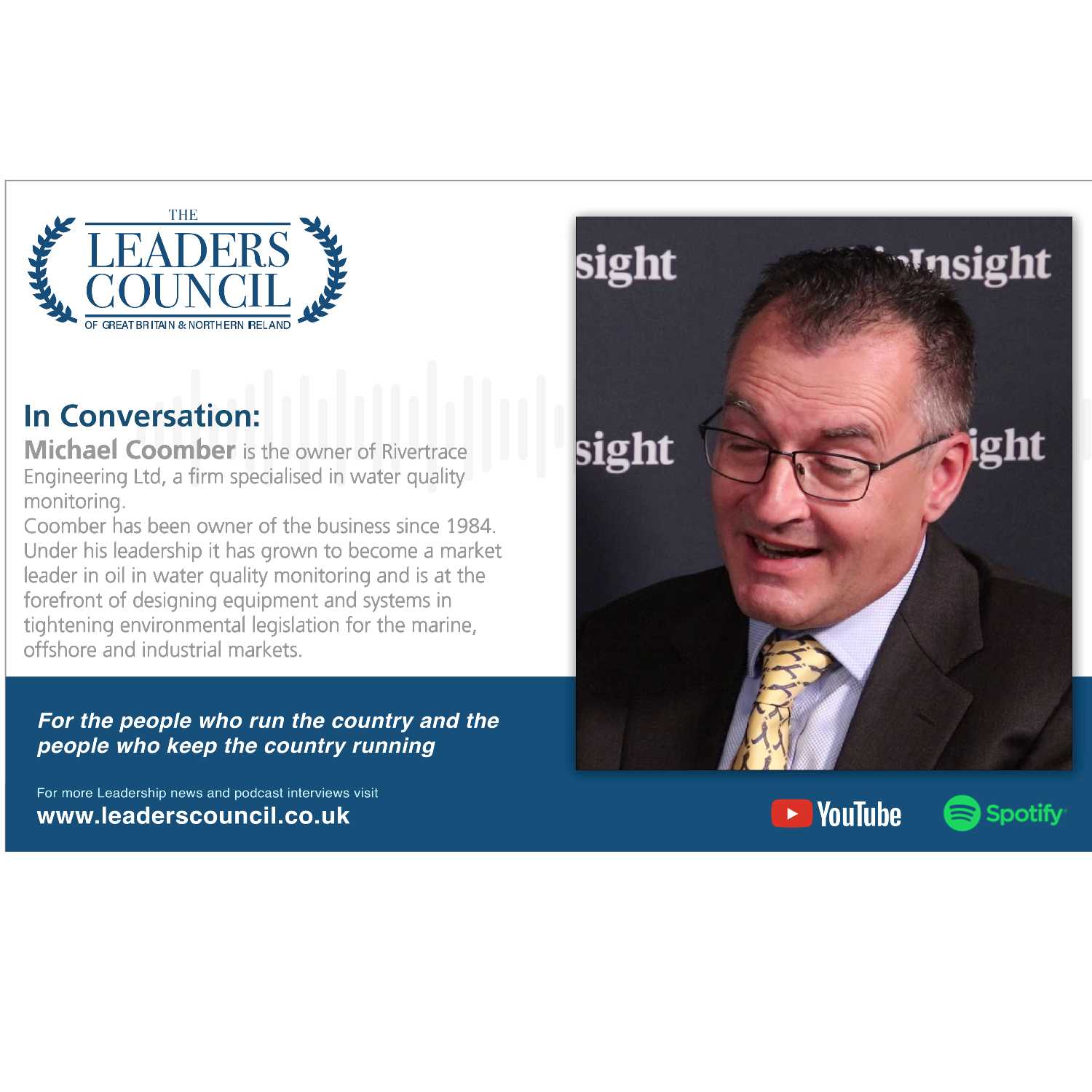 Leadership Matters: Michael Coomber episode artwork
