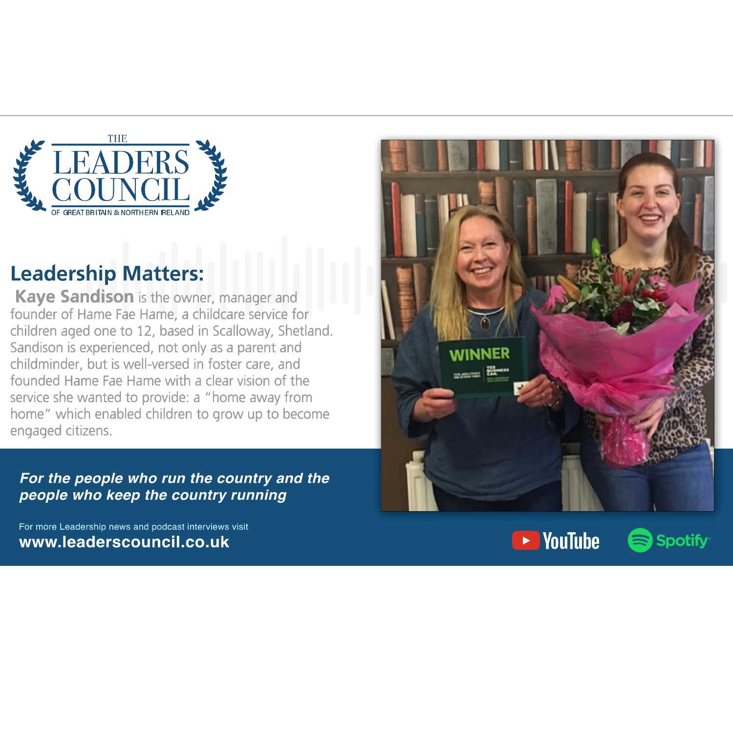 Leadership Matters: Kaye Sandison  episode artwork