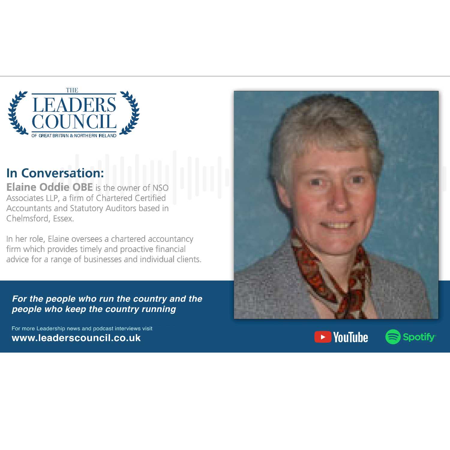 In Conversation: Elaine Oddie OBE episode artwork