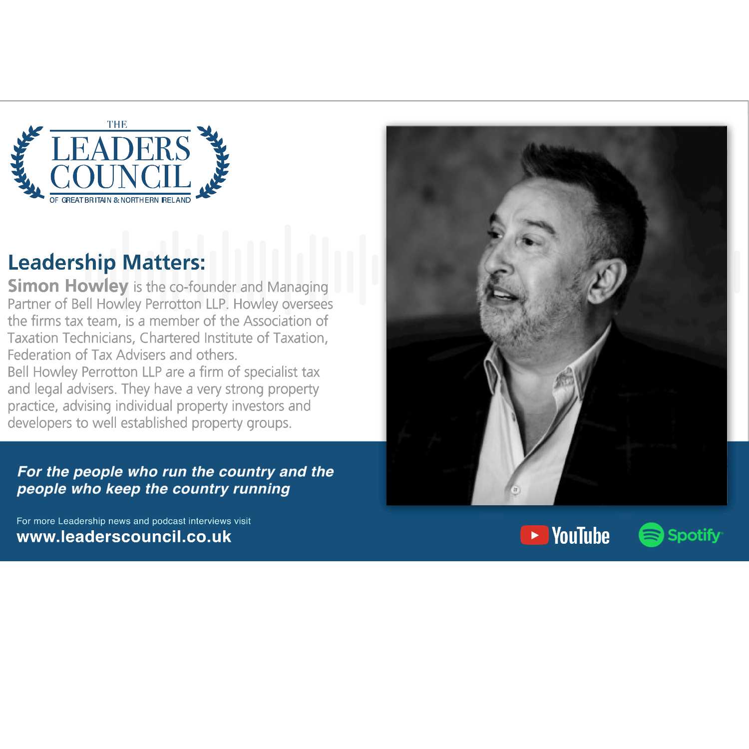 Leadership Matters: Simon Howley  episode artwork