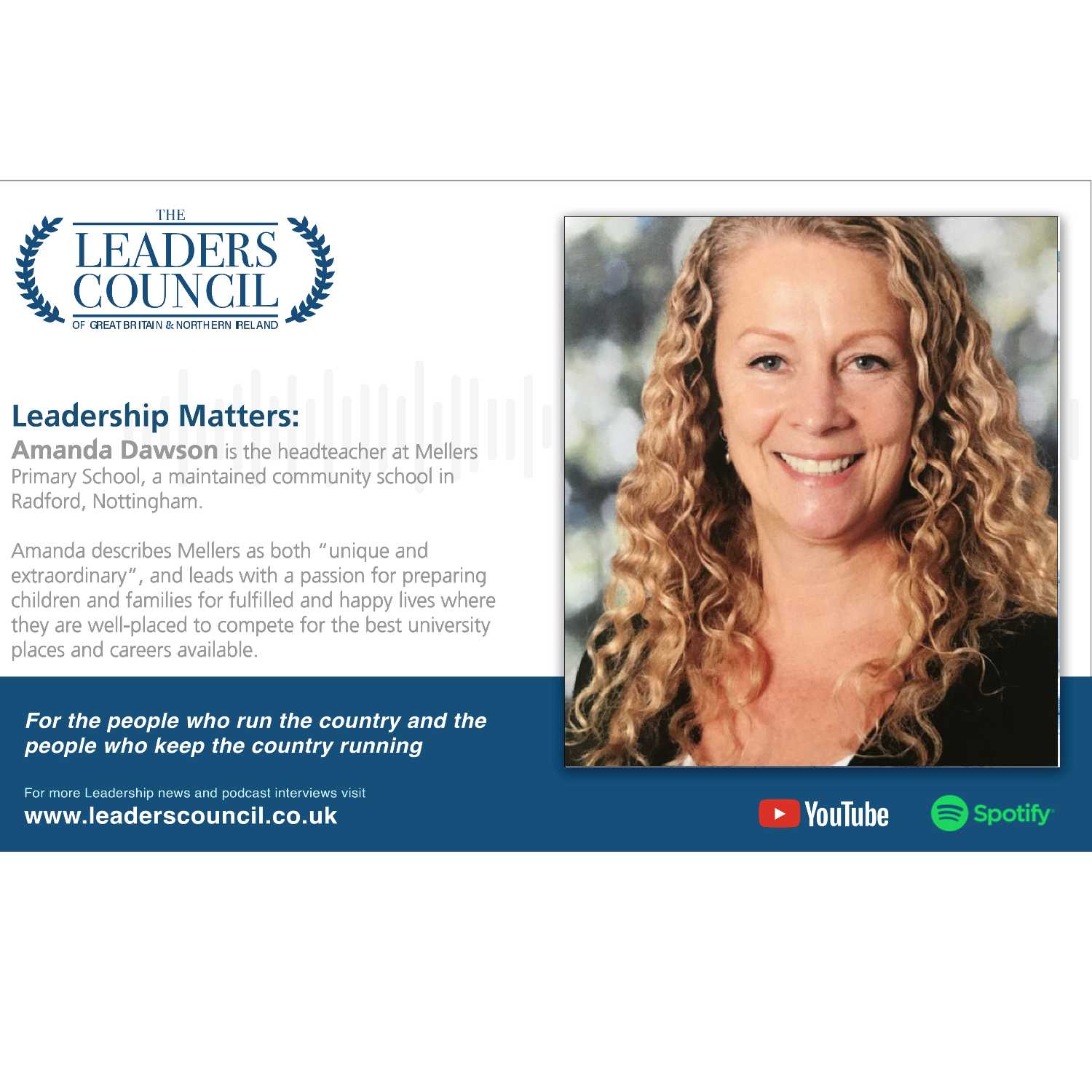Leadership Matters: Amanda Dawson episode artwork