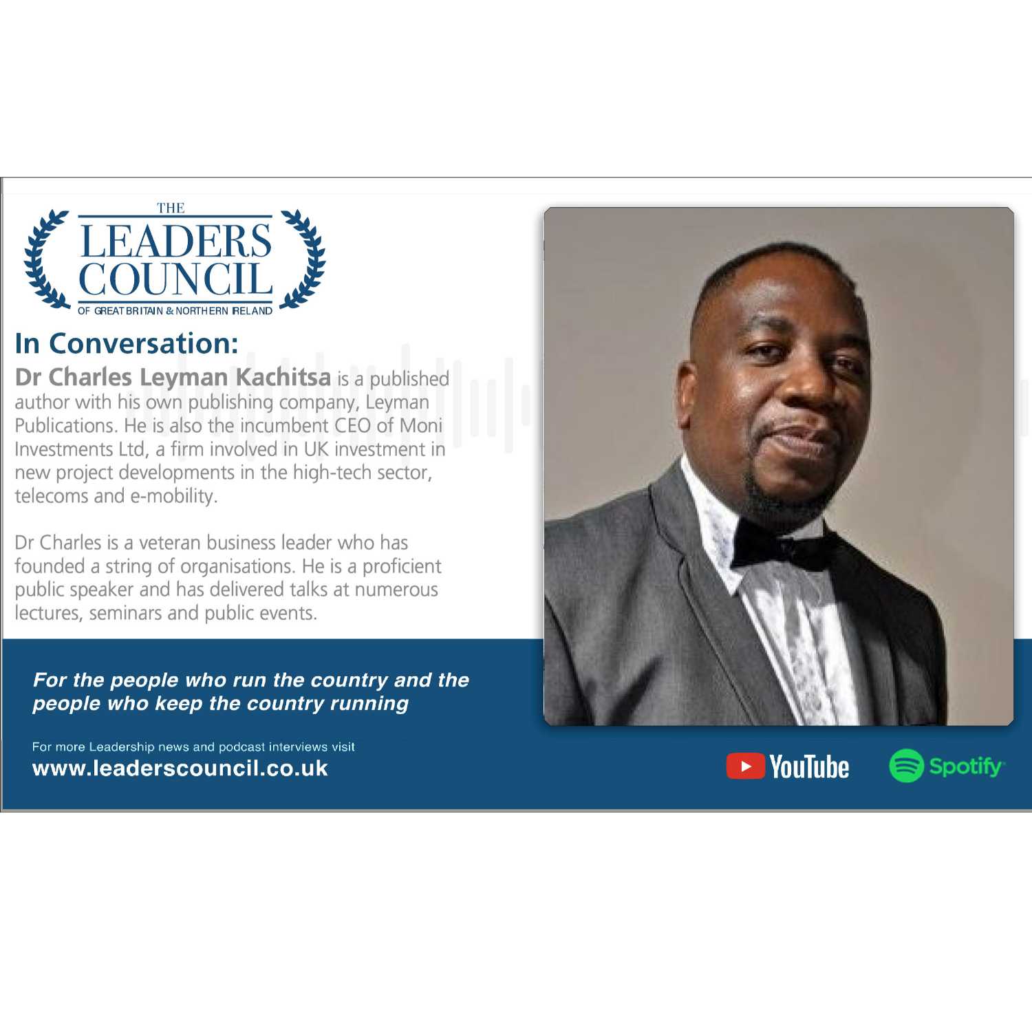 In Conversation: Dr Charles Leyman Kachitsa  episode artwork