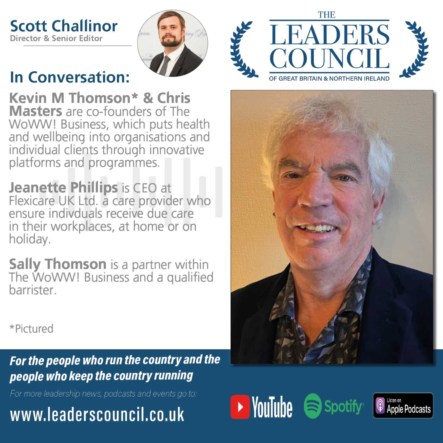 In Conversation: Kevin M Thomson, Chris Masters, Jeanette Phillips & Sally Thomson In Conversation: Kevin M Thomson, Chris Masters, Jeanette Phillips & Sally Thomson